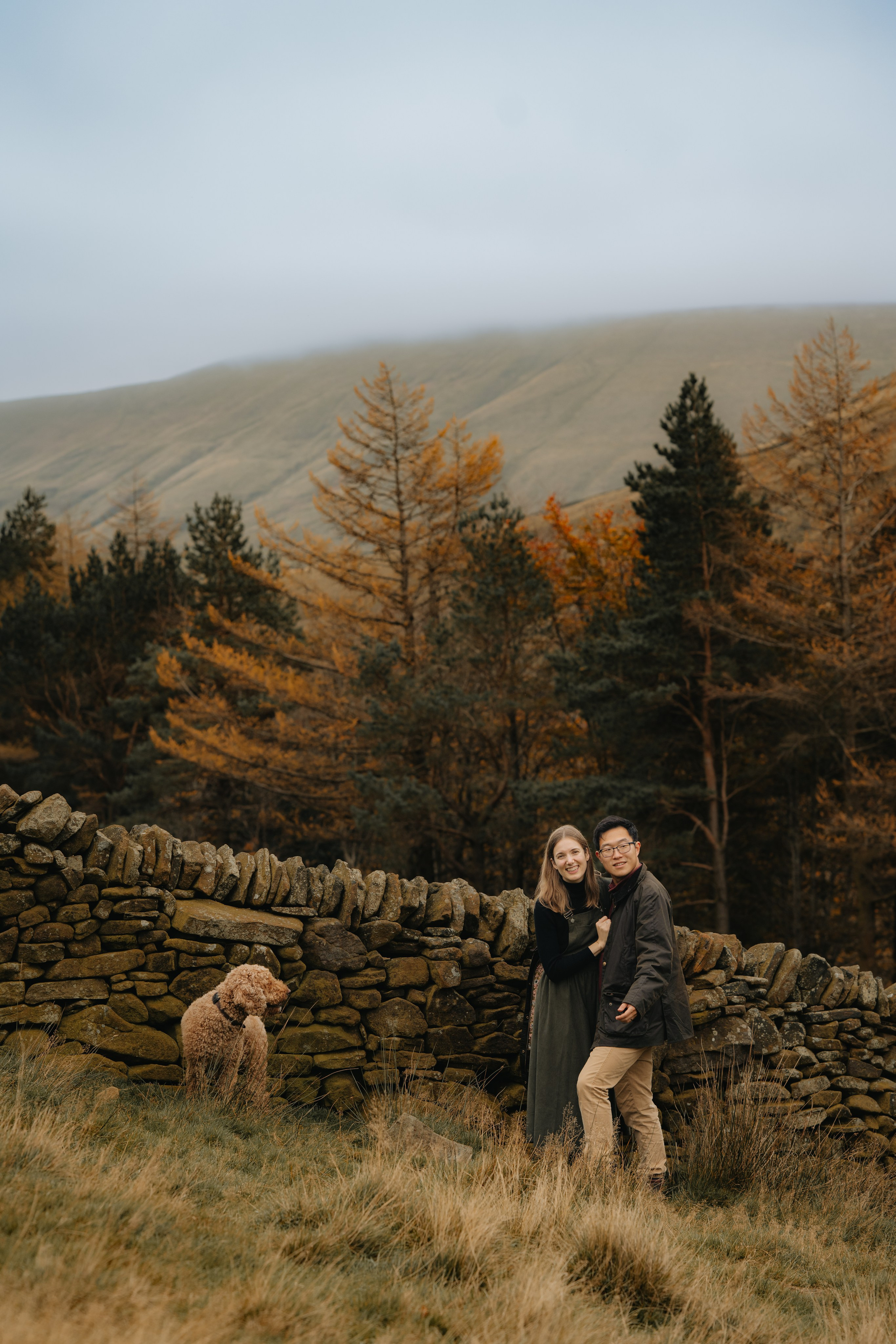 L & C in Peak District. Tania Gandrabur, photographer in West Midlands, England