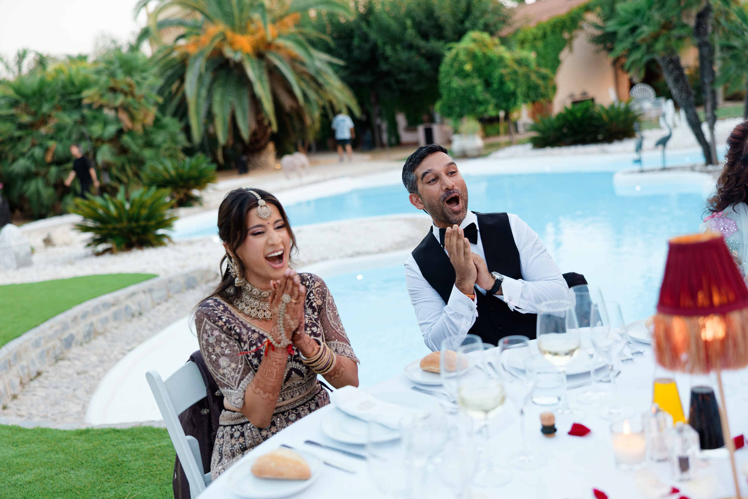 Indian wedding at Gran Villa Rosa, Barcelona