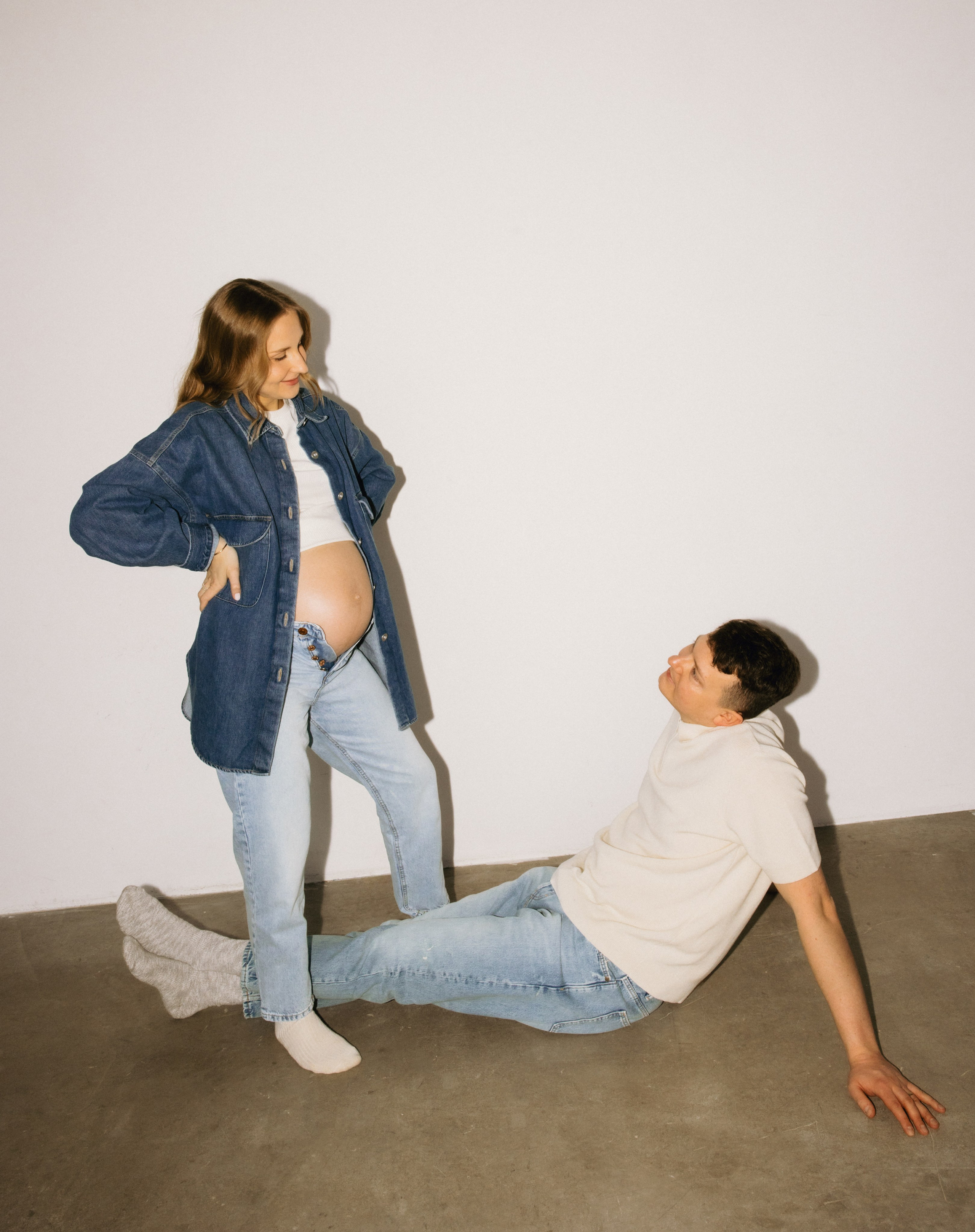 Laukimo fotosesija studijoje | su Marta ir Šarūnu. Vestuvių ir šeimų fotografė Lena Bondarenko / belove photo