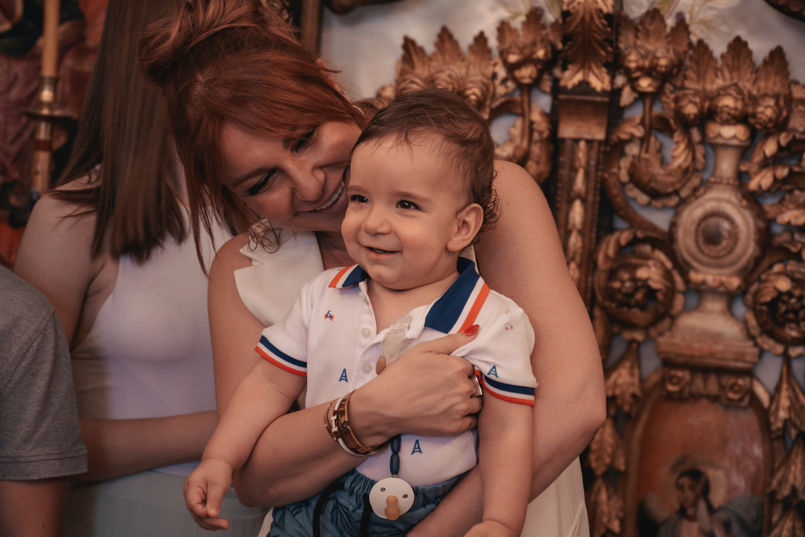 Lazar, krštenje i rođendan. BambinaaPhotography