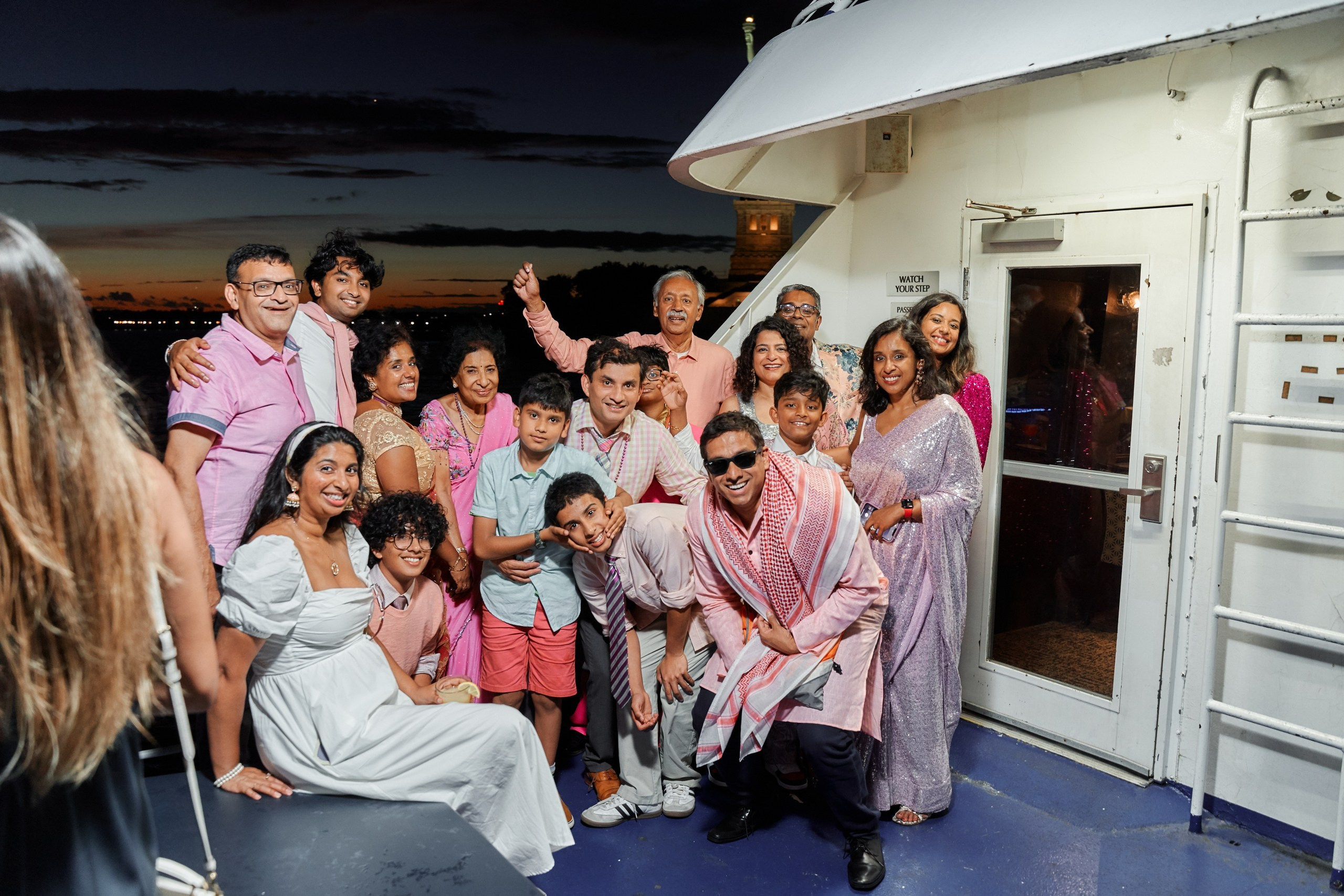 Cruise Birthday Party. Professional Wedding and event photographer USA New York