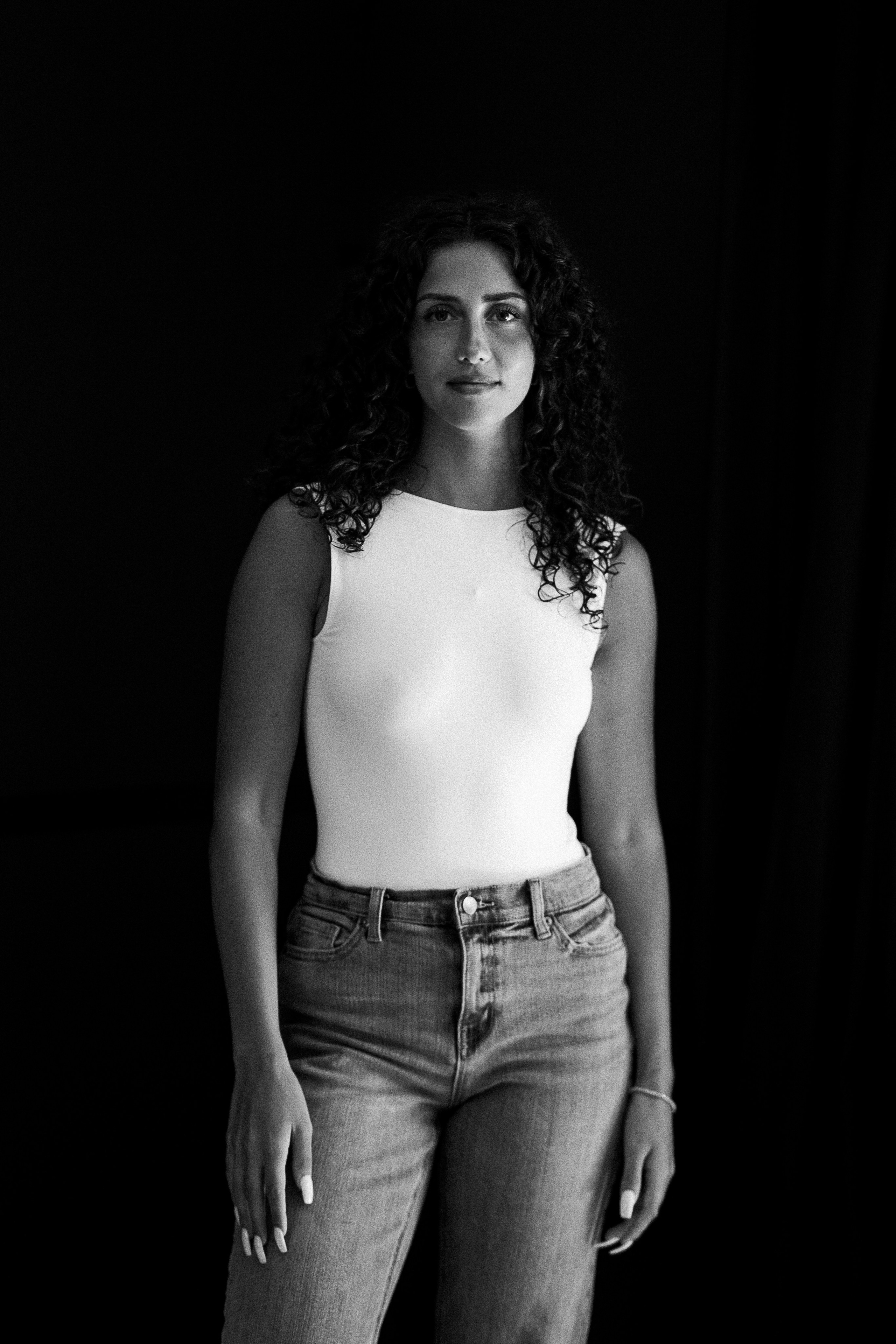 J. Rawnoir- Portrait photography by Daria Paliy.Timeless black&white portraits of women in NYC area