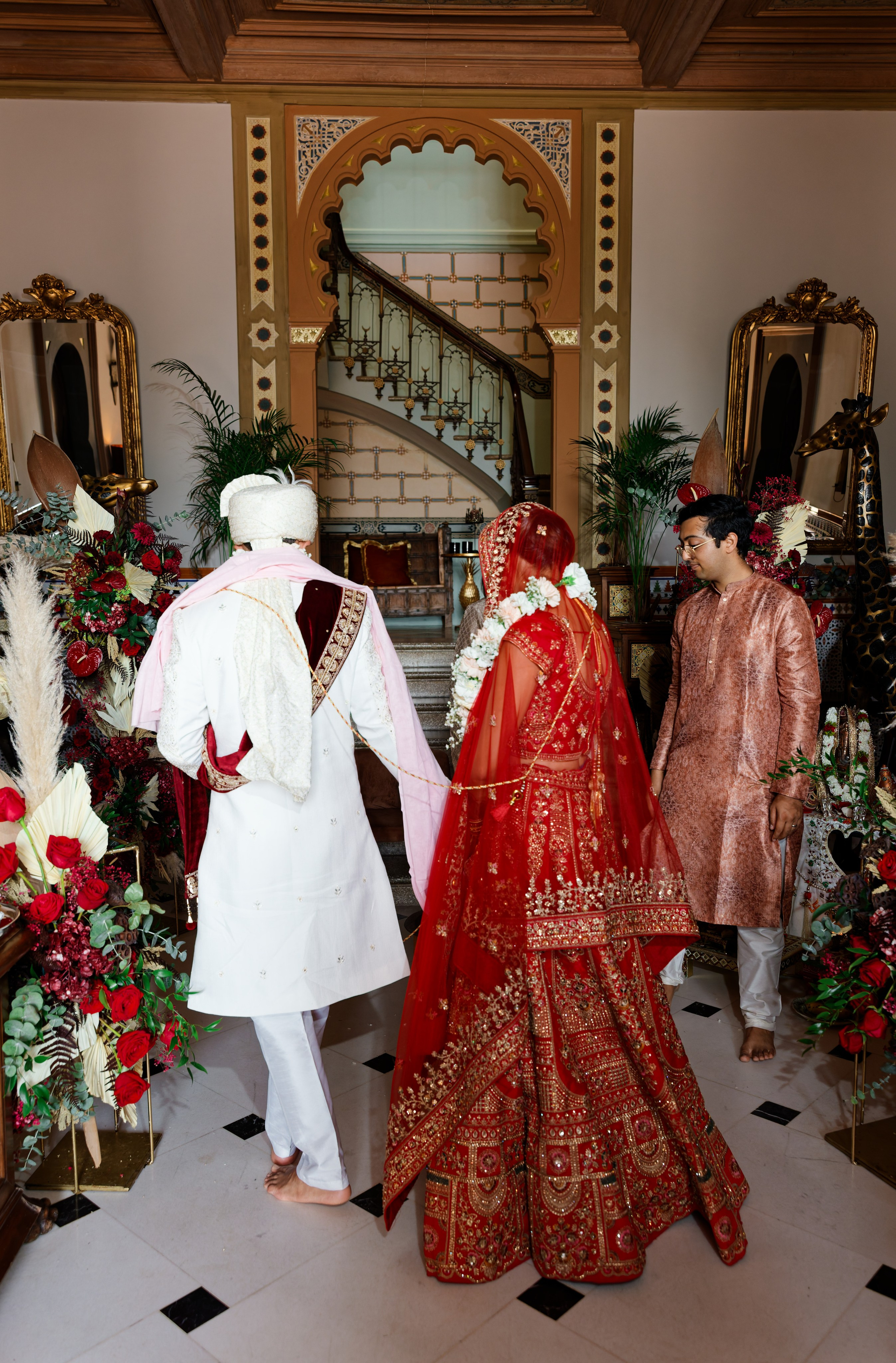 Indian wedding at Gran Villa Rosa, Barcelona