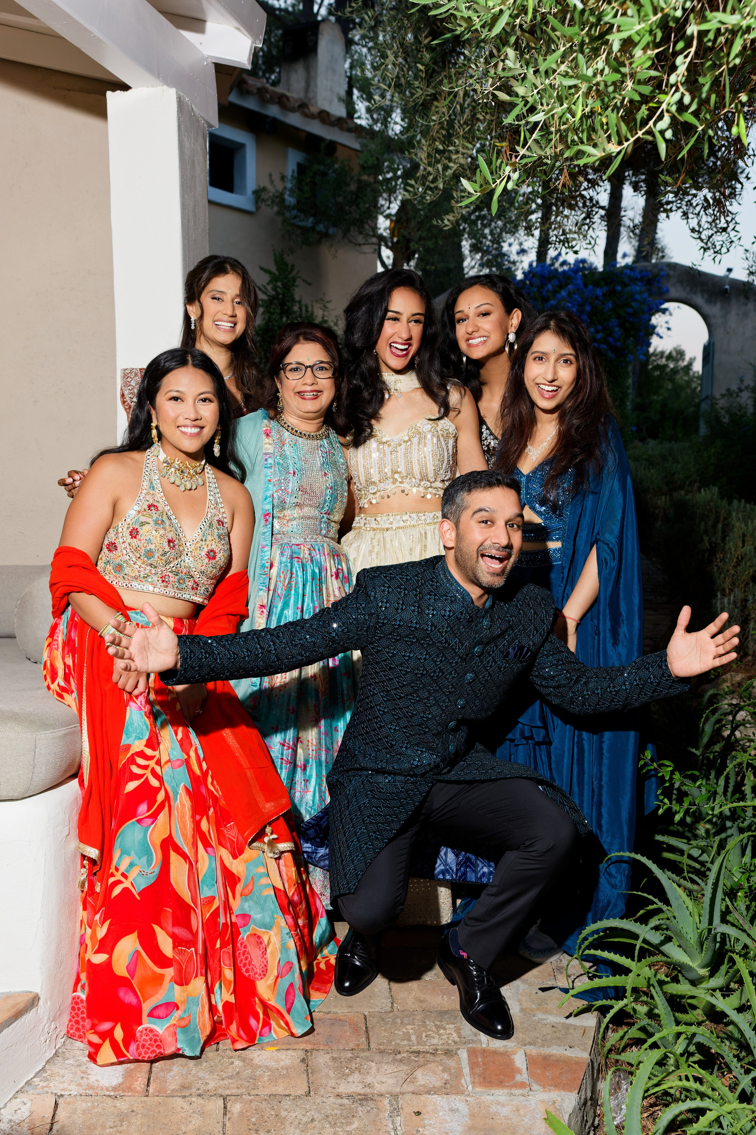 Indian wedding Haldi ceremony & Mehndi Night at Masia Nur, Sitges, Spain Preview