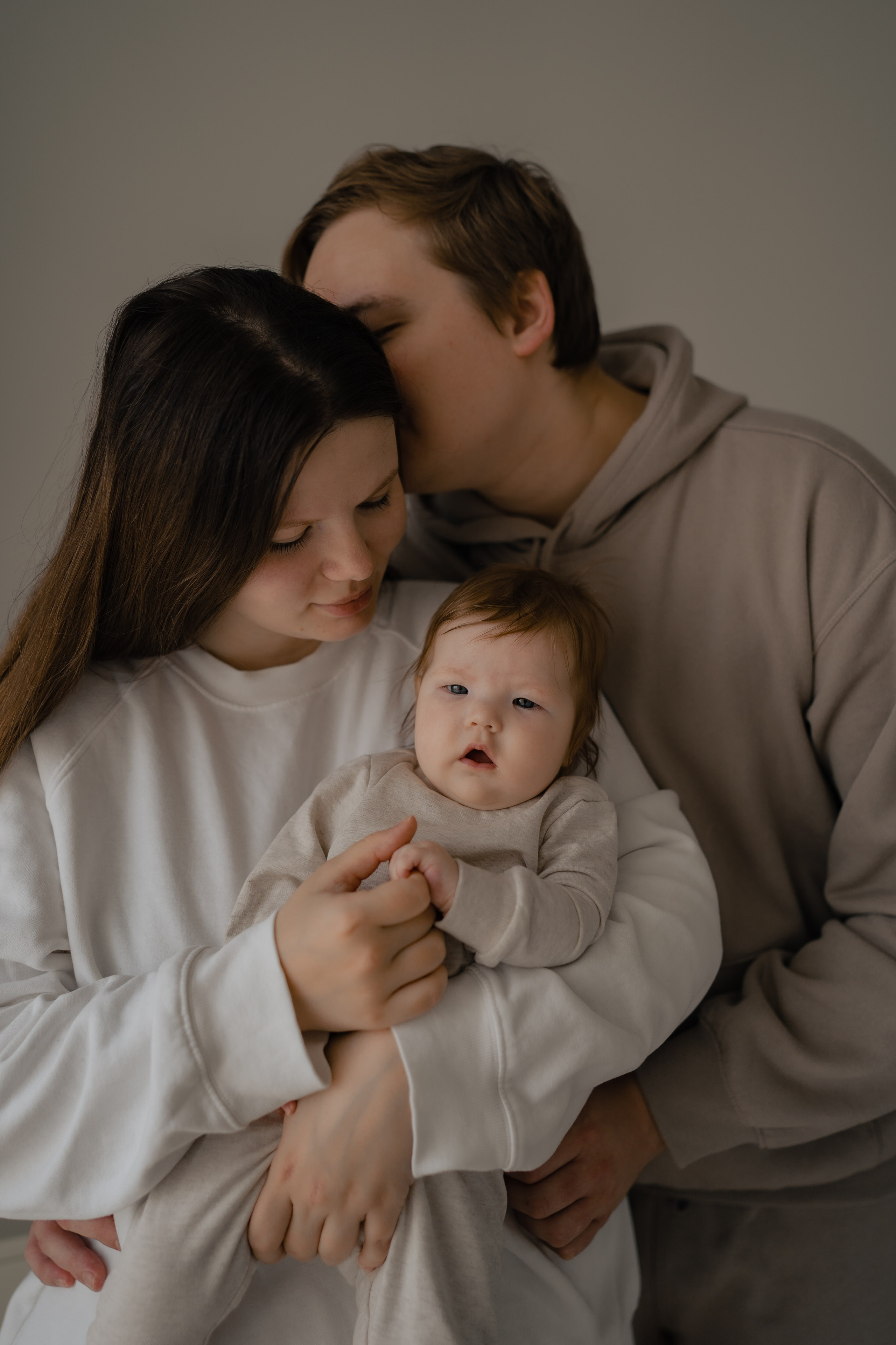 Семейная с младенцем. Фотограф Москва Ларина Юлия