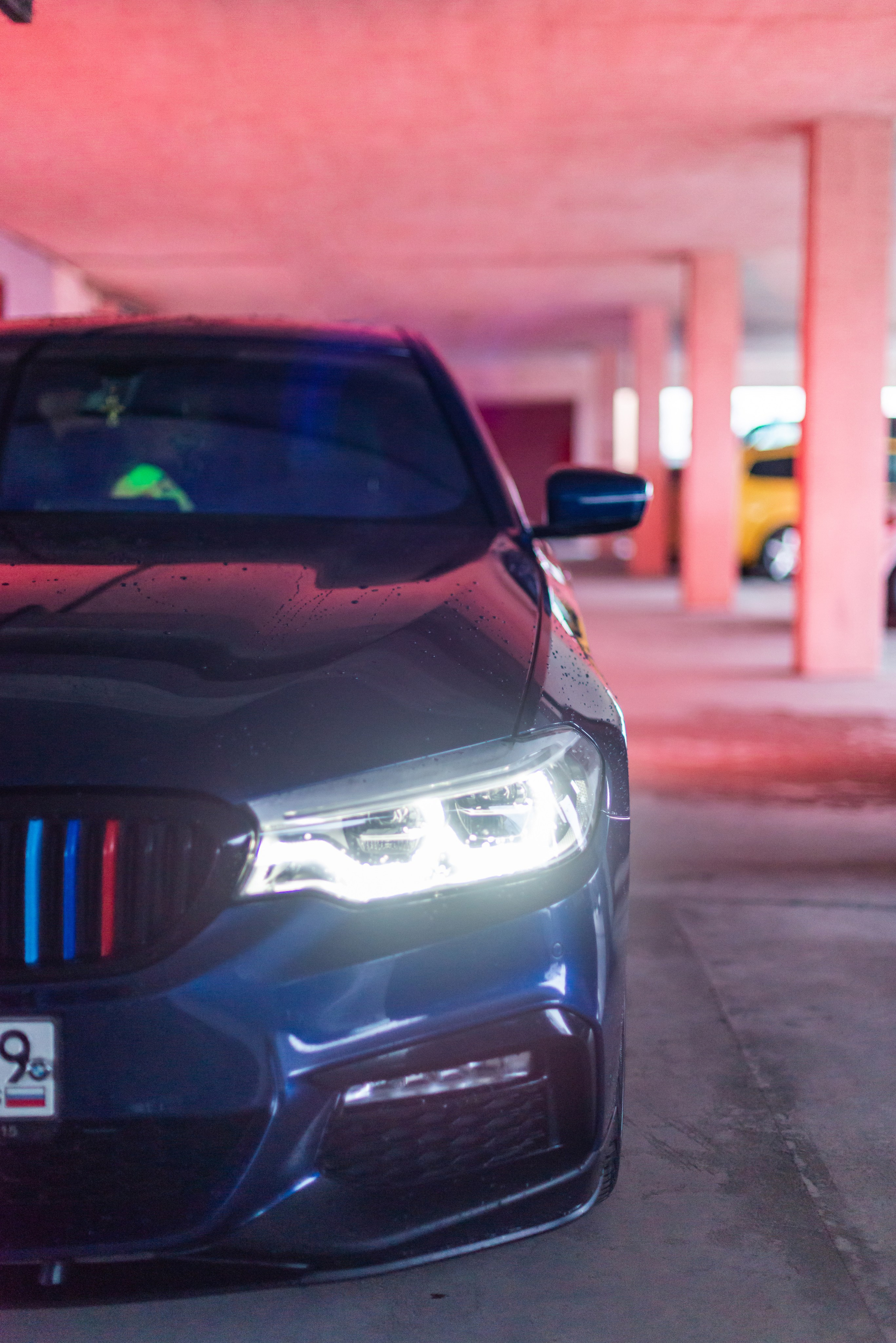 Авто фотосъемка BMW 5 после детейлинга. ФОТОГРАФ МЕКСИКА КИНТАНА-РОО