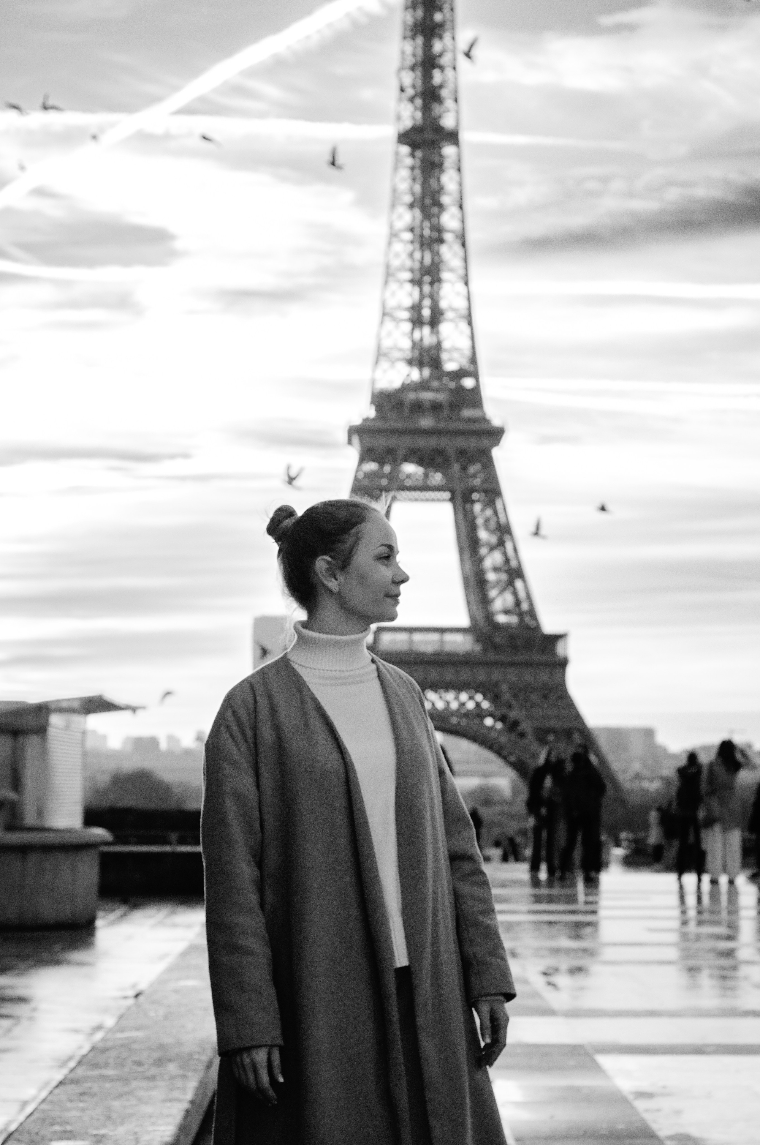 Рассвет у Эйфелевой башни. Фотограф в Париже Полина Осипова