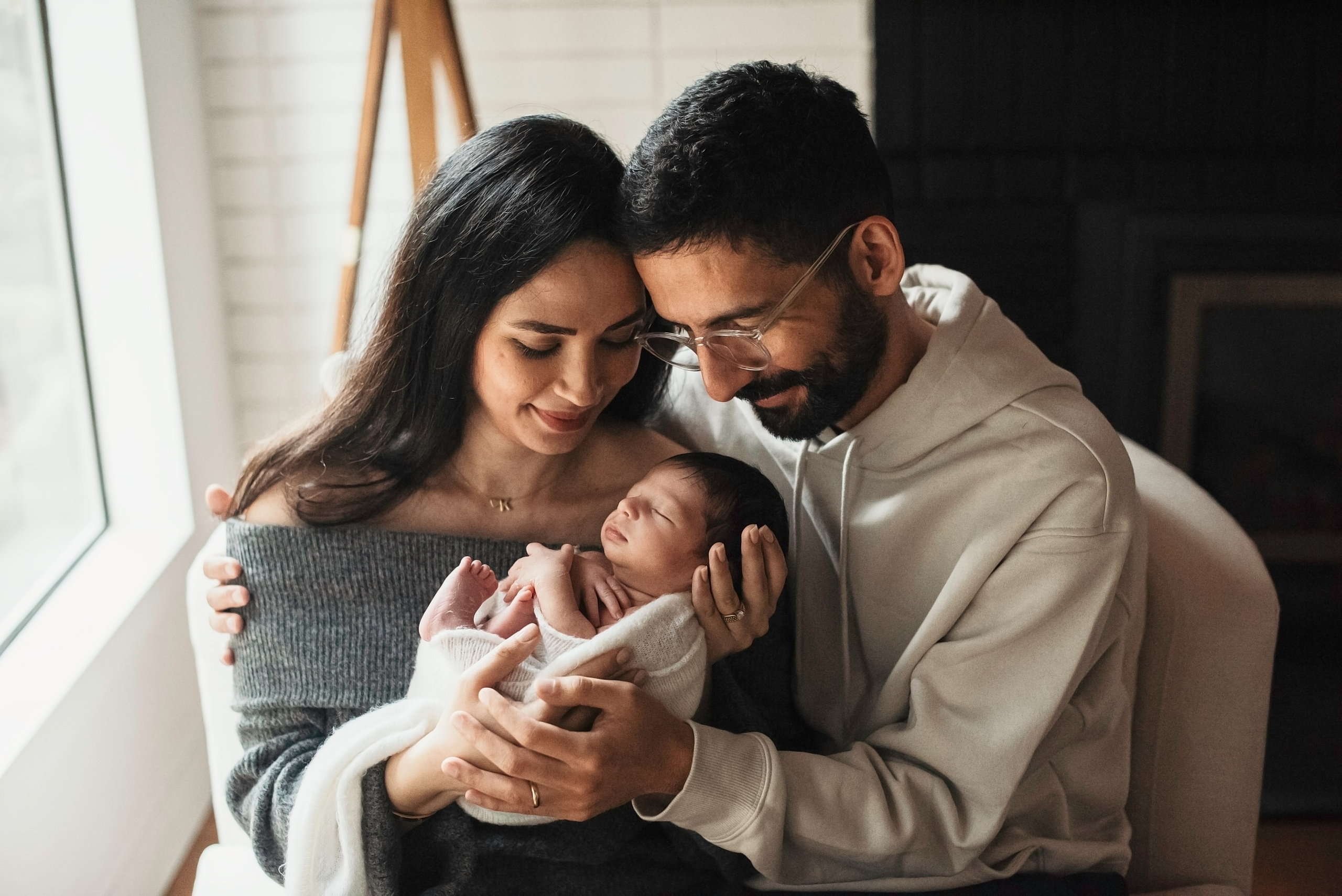 Koosha, 10 days. Newborn, pregnancy, family photographer in New Jersey