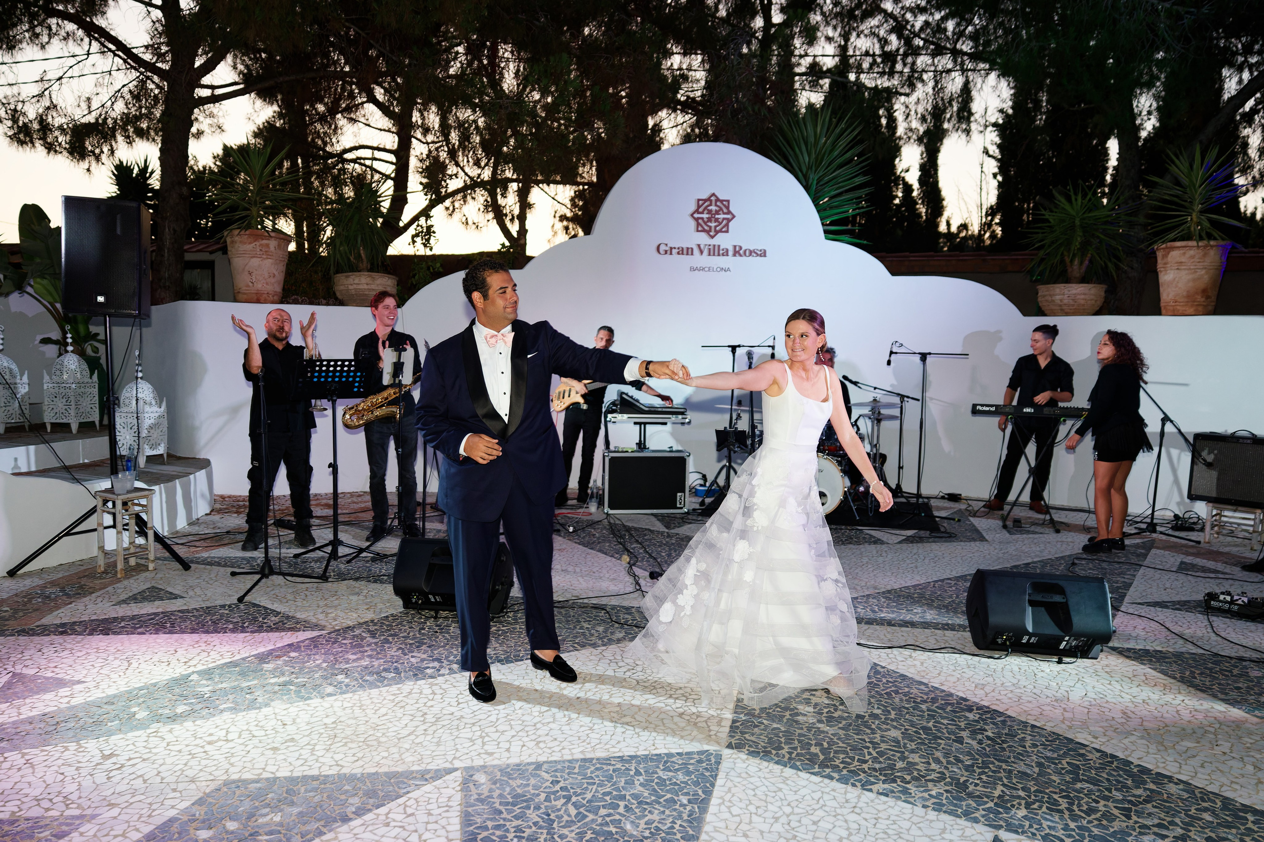 Wedding of Gracie & Joe at Gran Villa Rosa, Barcelona