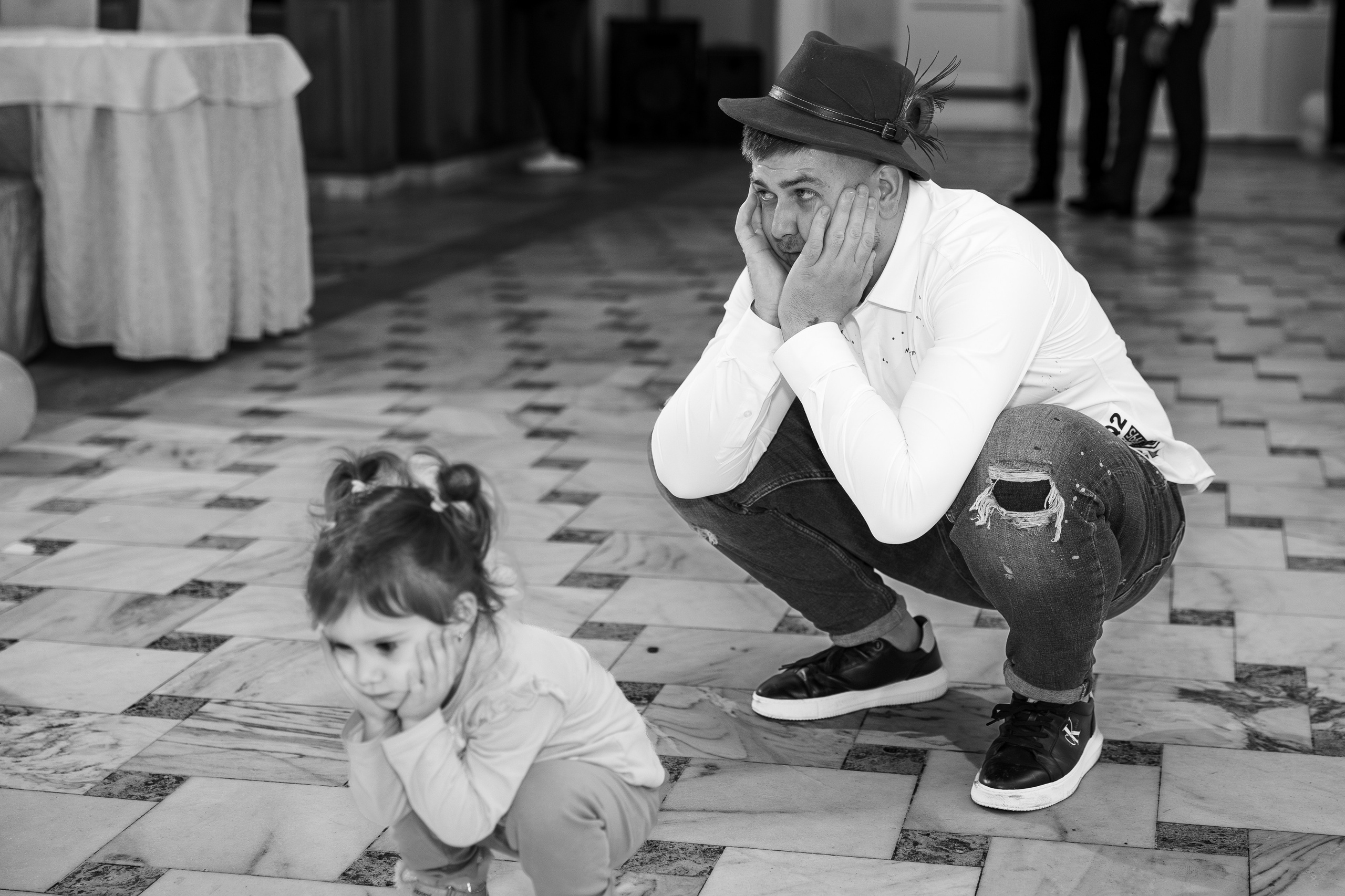 Botez Natalia si Carolina. Ionut Brehuescu — Fotograf