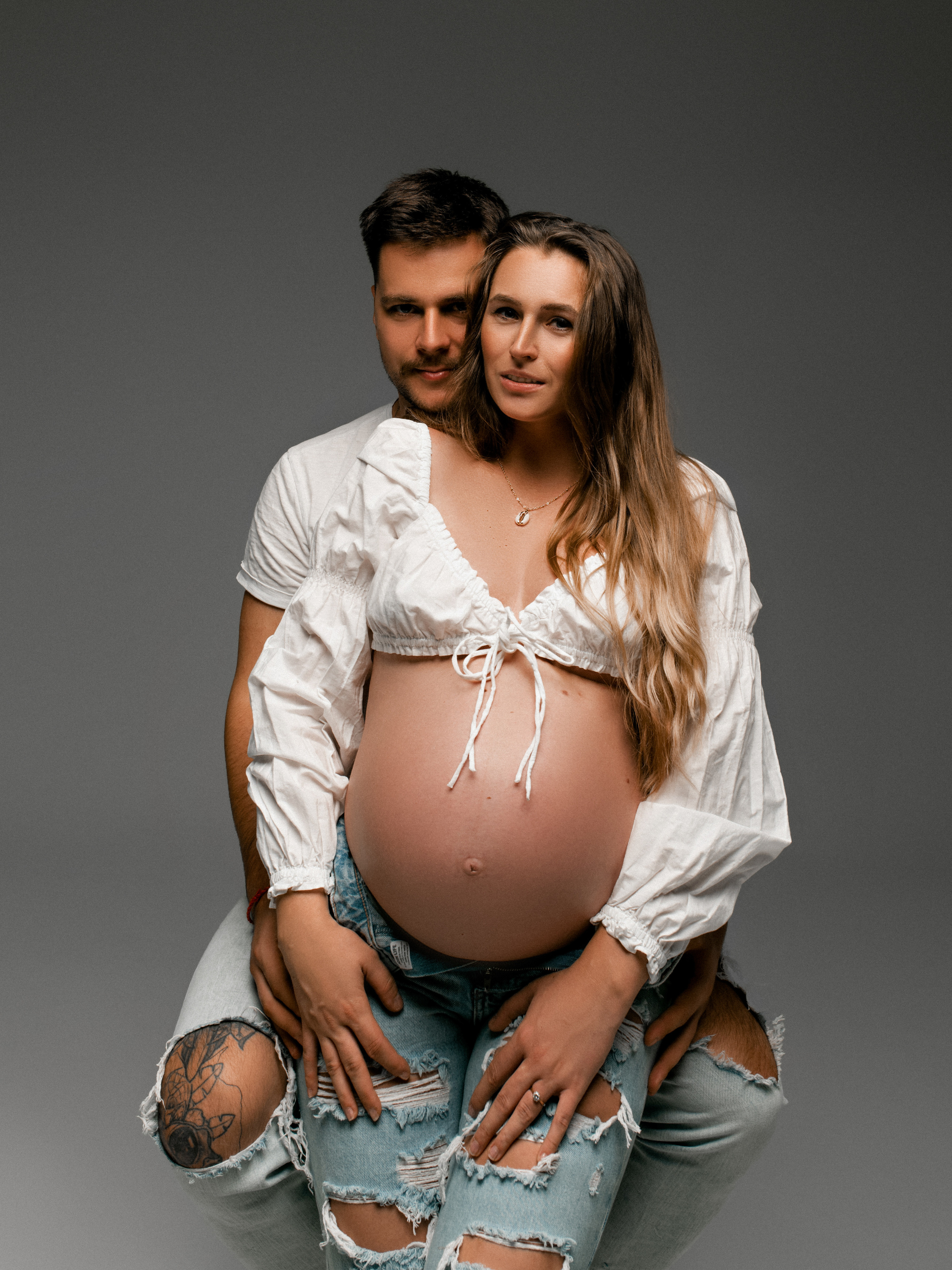 Stefania & Jozef. Krása tehotenstva v objektíve — Maria Milosovic, tehotenská fotografka