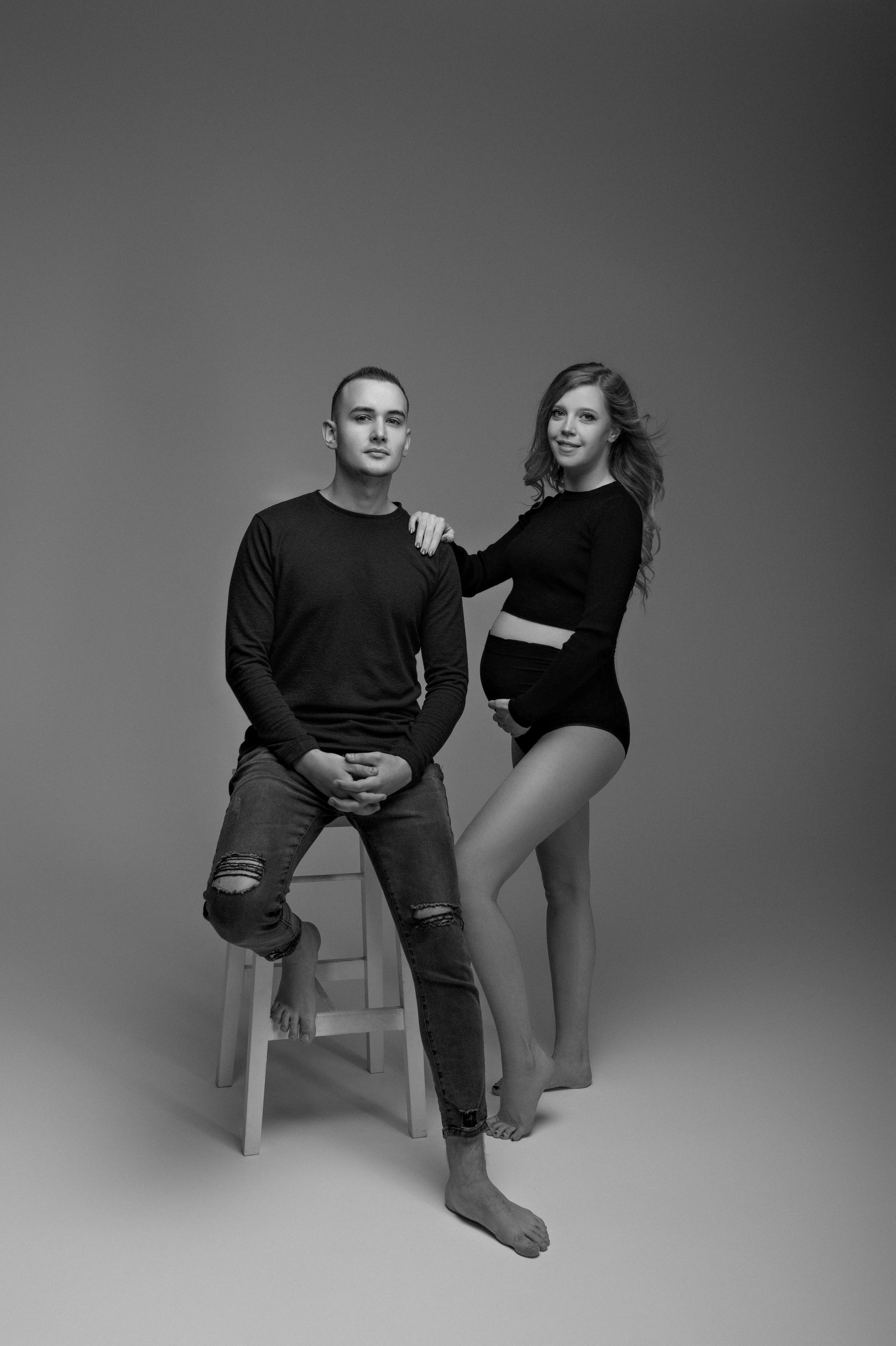 Monika. Krása tehotenstva v objektíve — Maria Milosovic, tehotenská fotografka