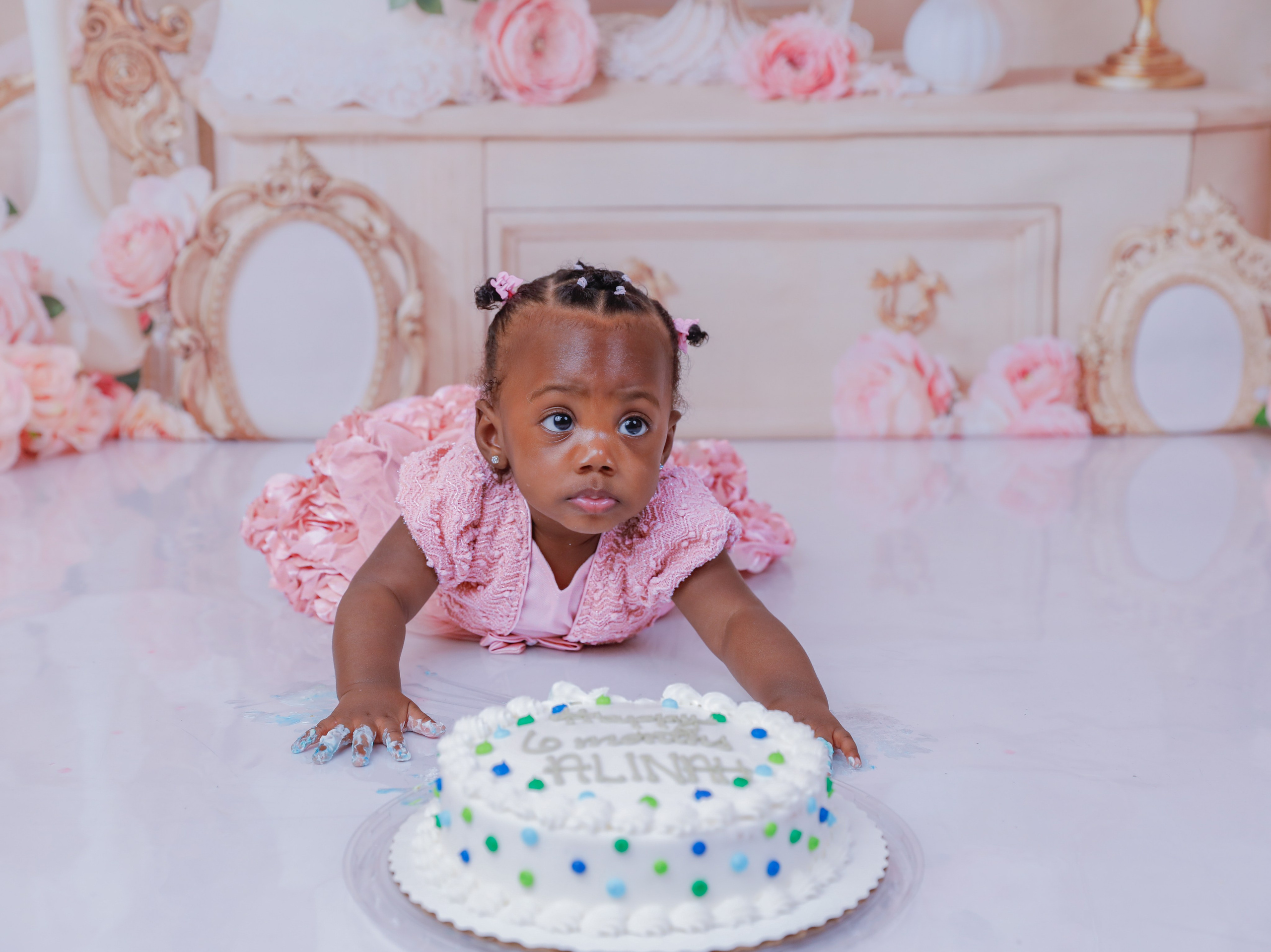 Baby Milestone & Cake Smash Photography | Little Elm, TX | AP Lens Photography