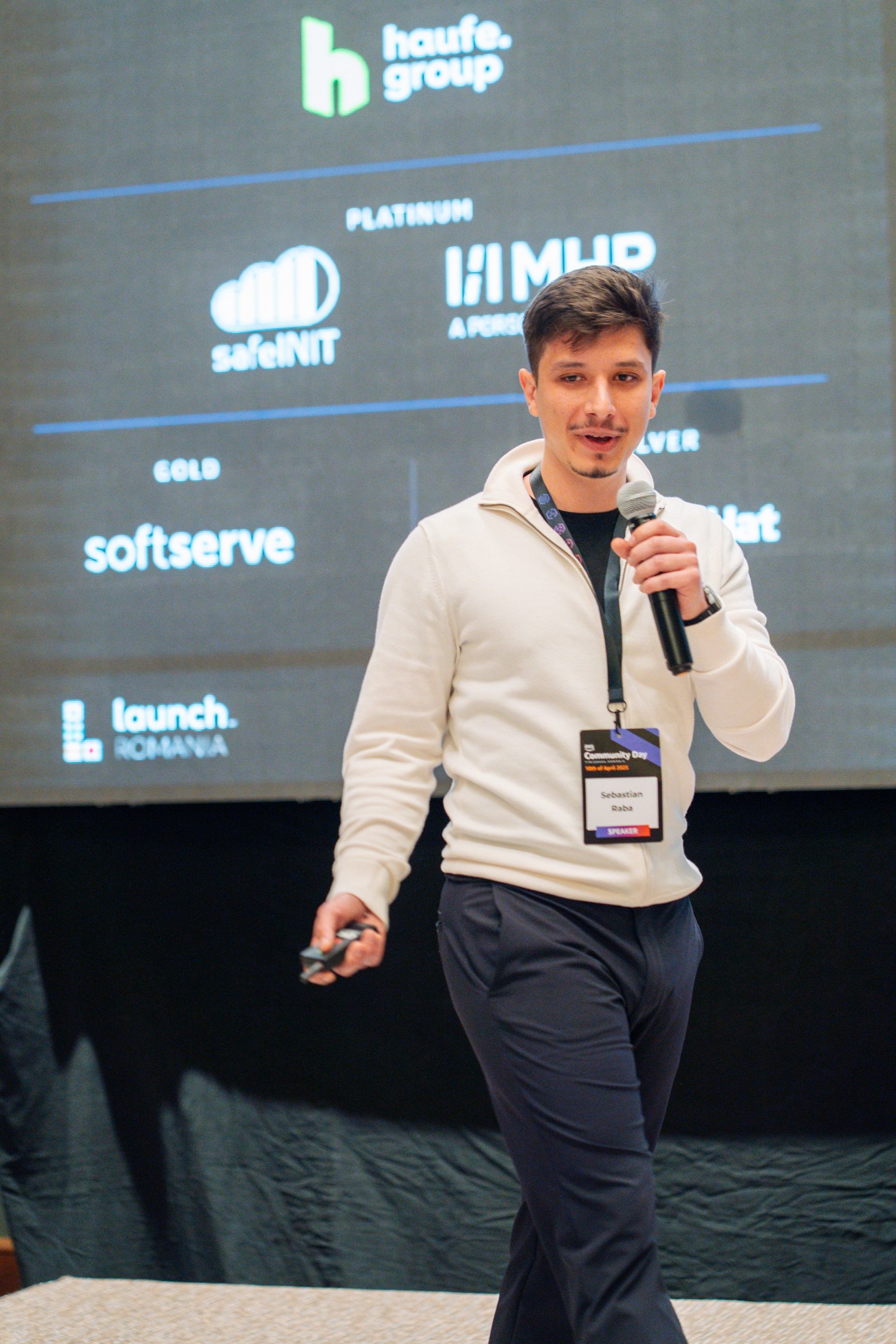 AWS Community Day 2025. Cozac Cristian Photographer