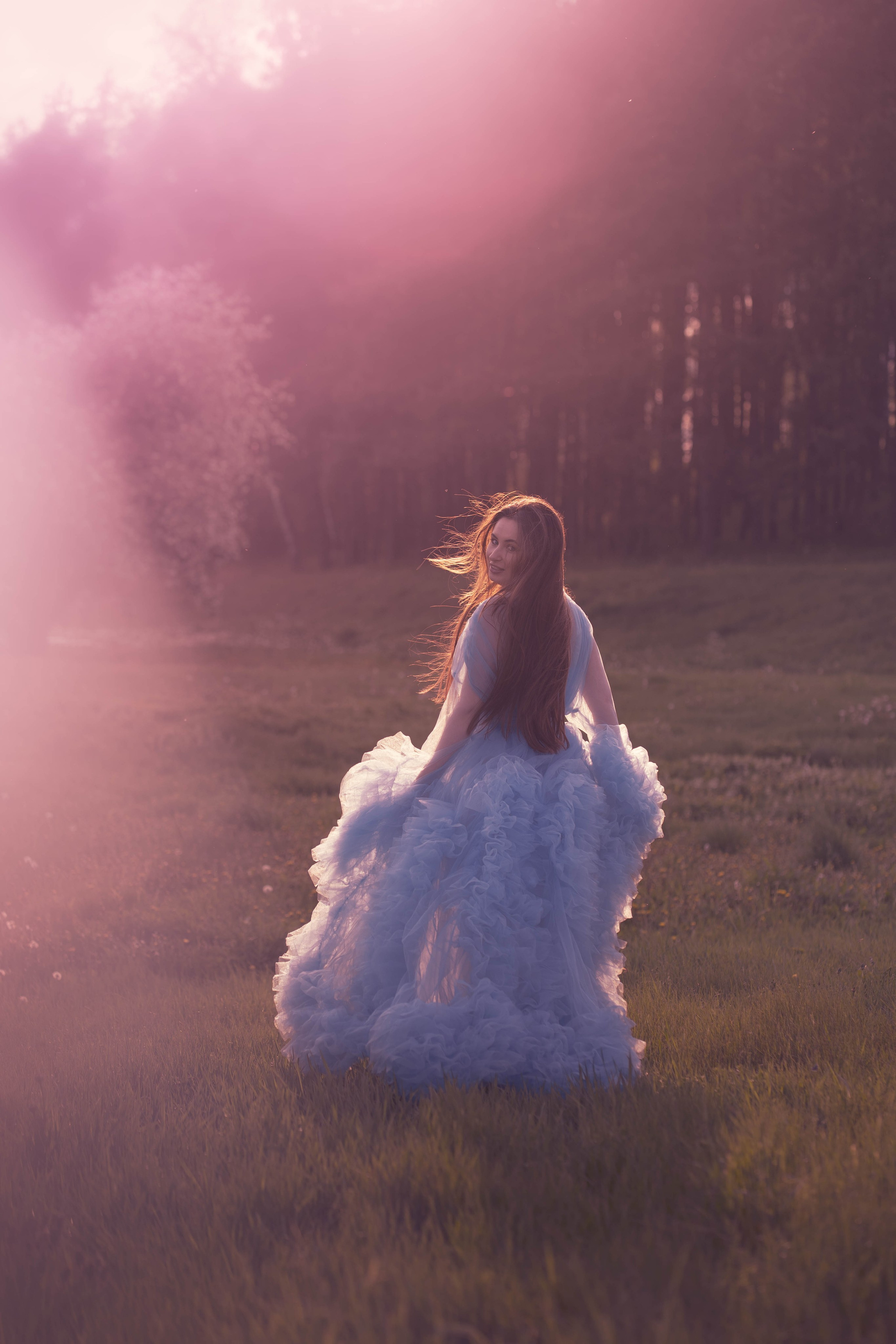 Saulėlydis su Dominika. Fotografija — Olga Bojarin