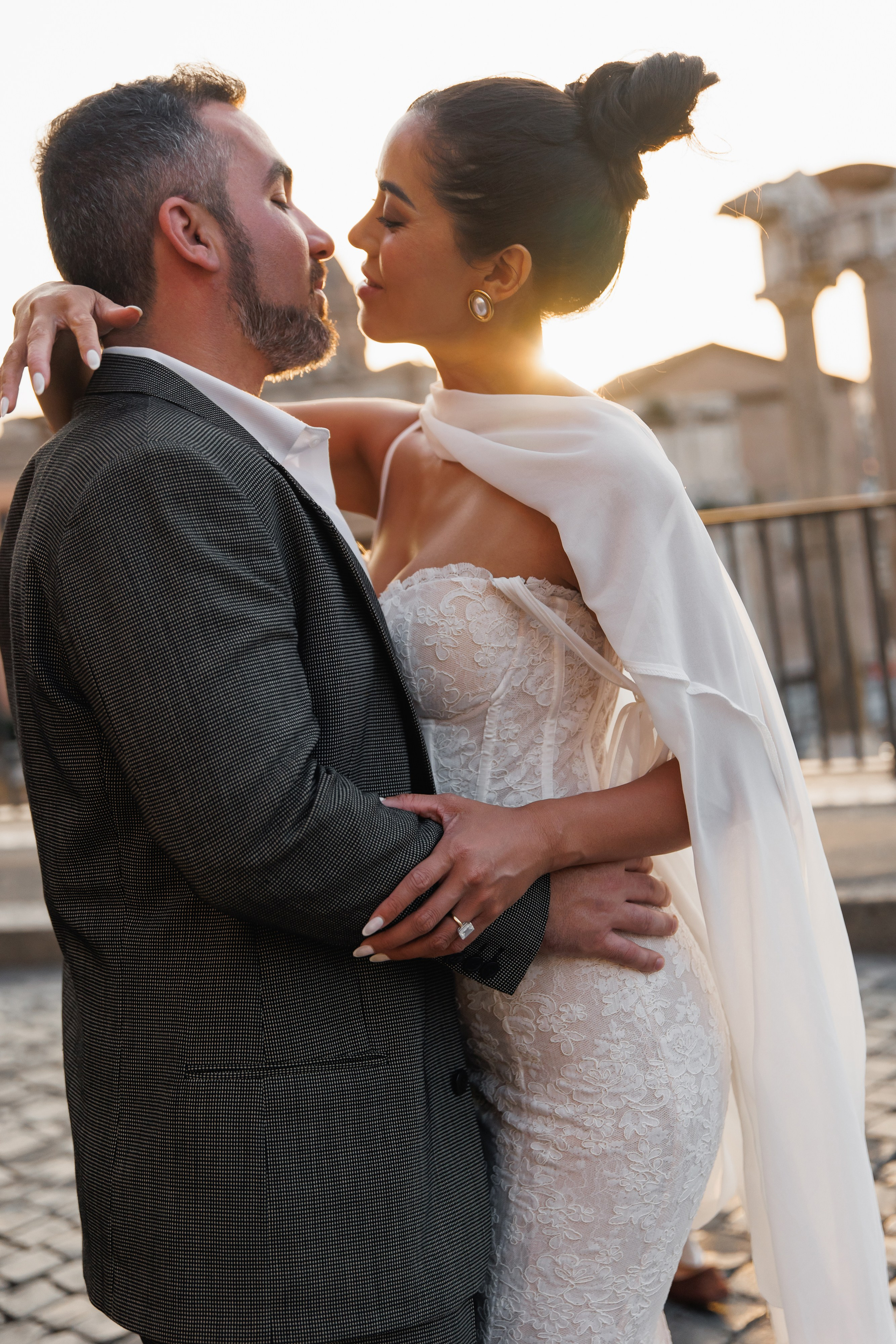 Veroniva & Dean. Wedding Photographer Rome Tuscany Como Sicily Puglia Amalfy Italy- Oksana Savenchuk