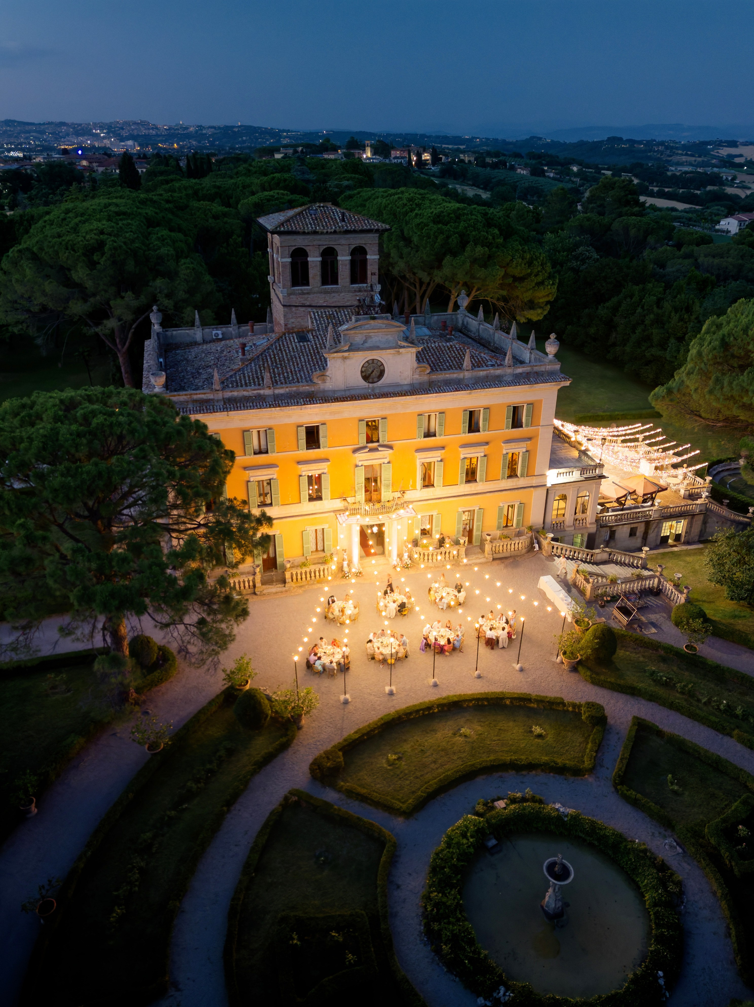 Wedding at La Torre di Pila, Umbria, Italy