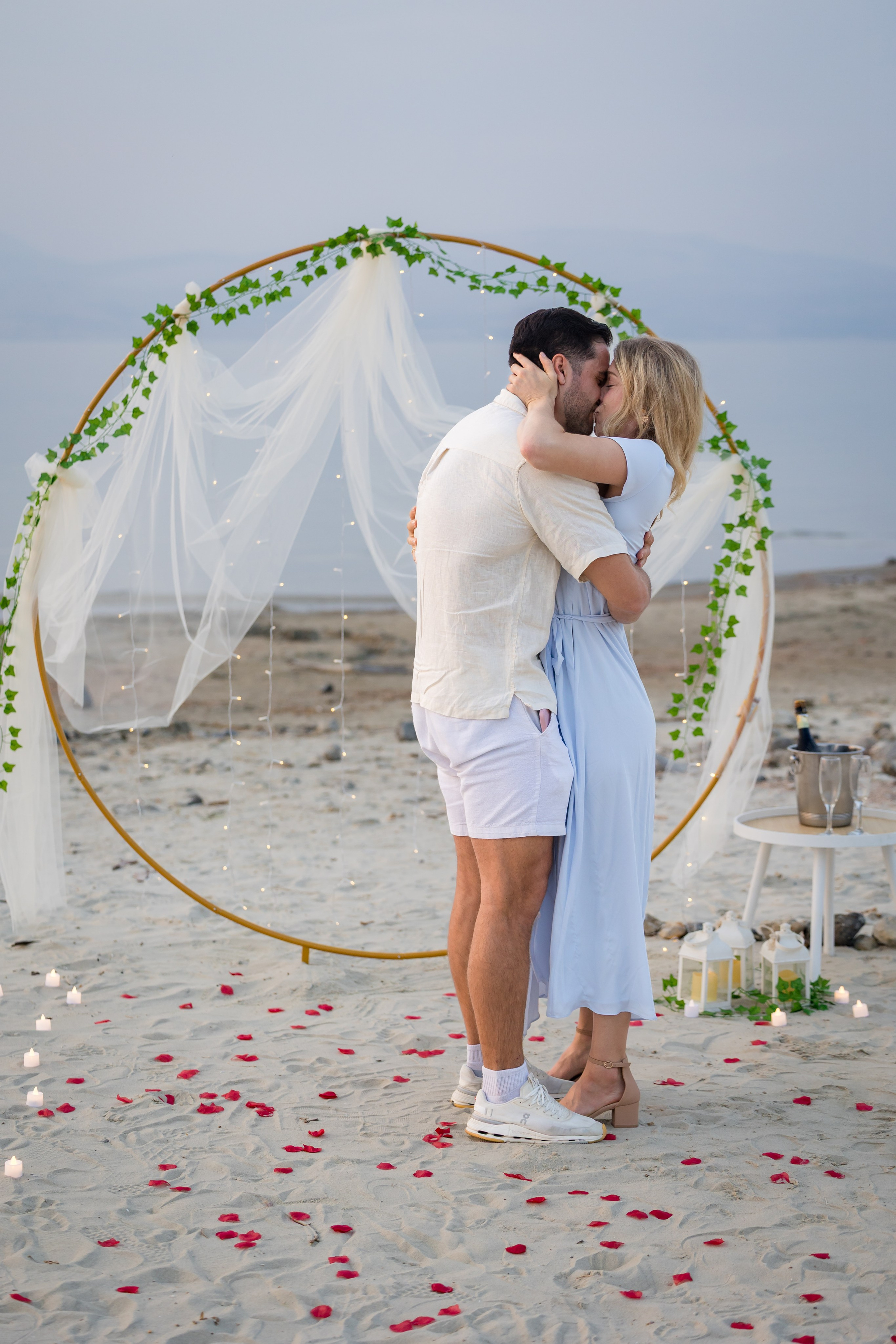 Marie & Rony proposal. AMIR BUCHNIK PHOTOGRAPHER