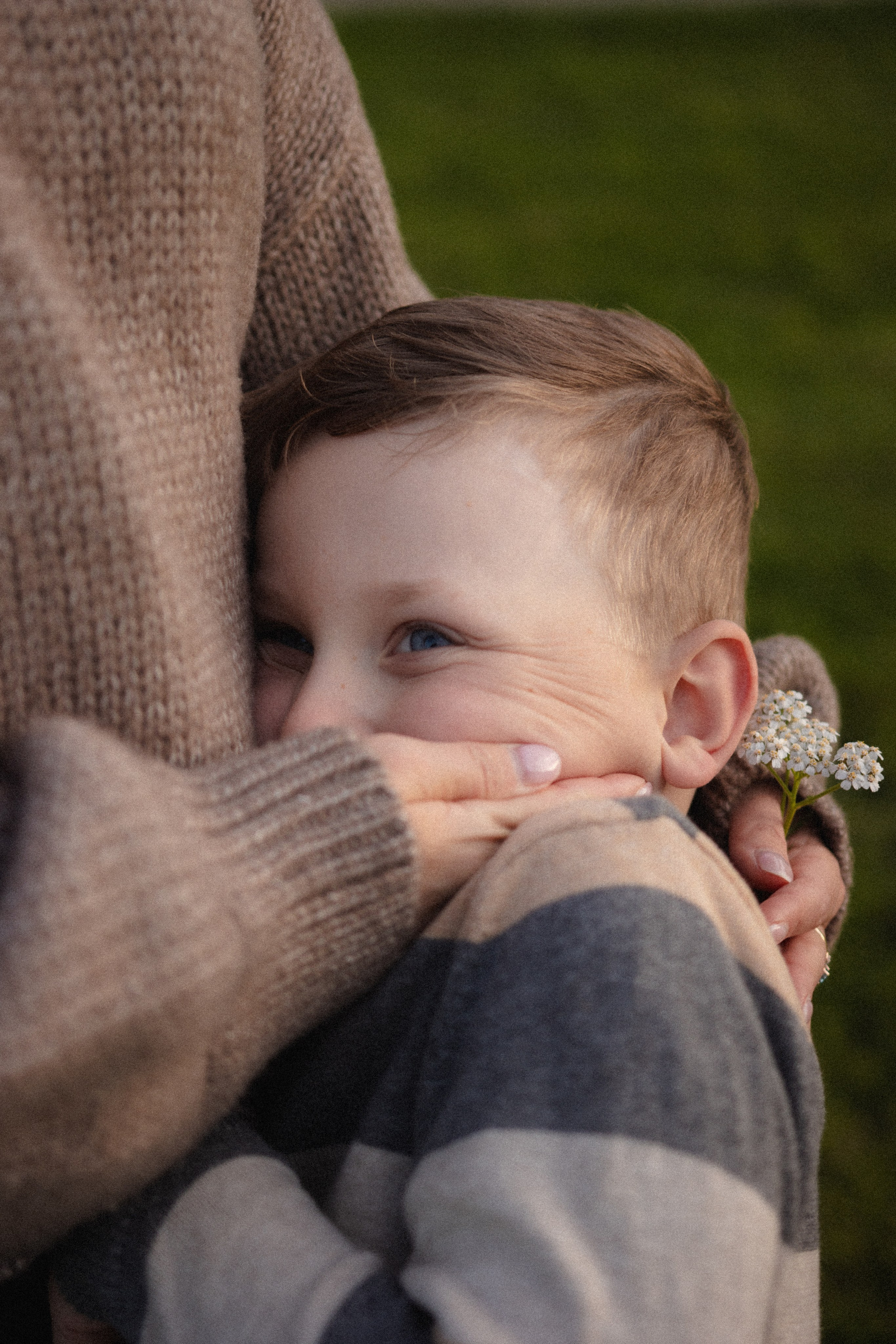 Mother and son’s story. Photographer in Gothenburg Aleksandra Stroganova