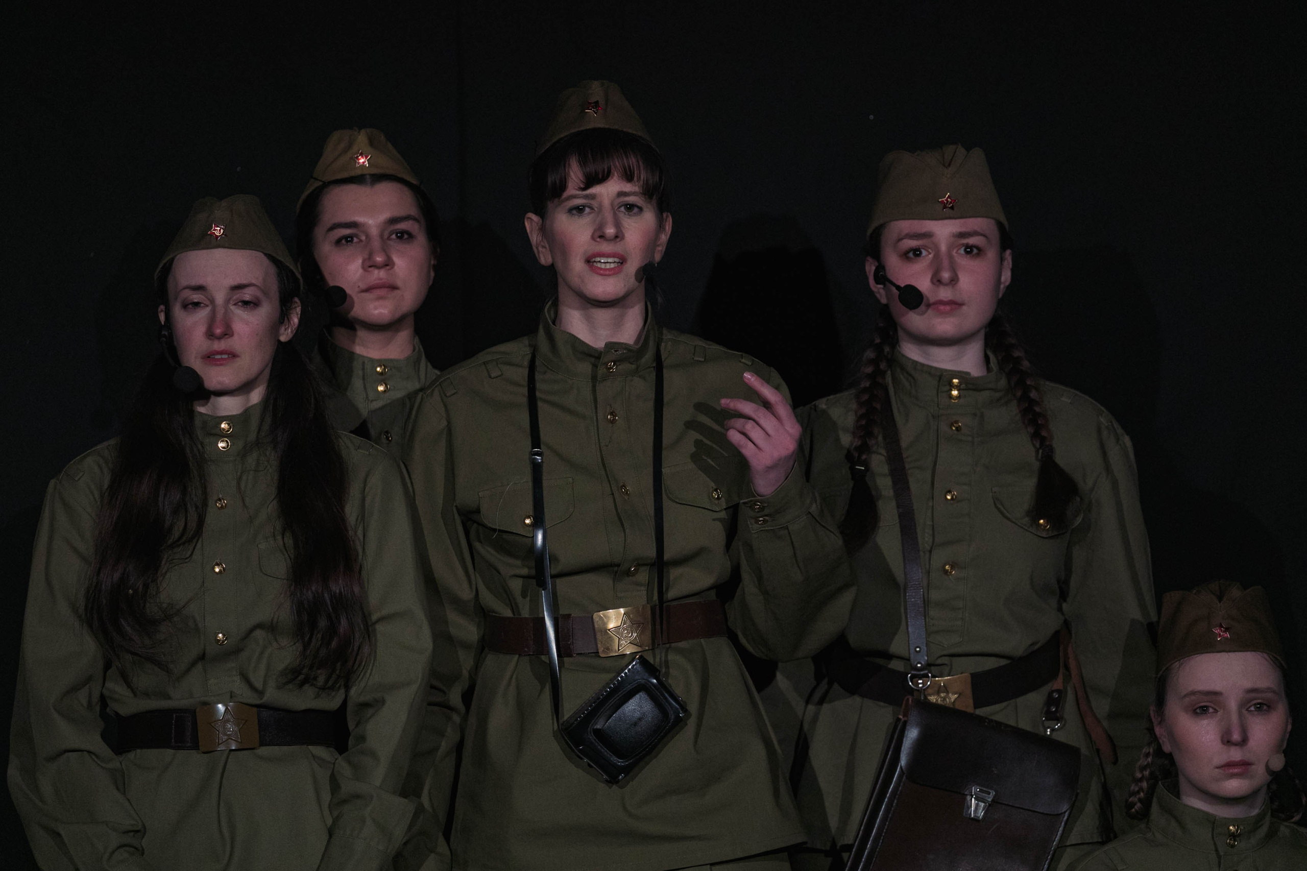 Спектакль "У войны не женское лицо" НМДТ "Образ", 2024 г. Фотограф: Адмакина Дарья
