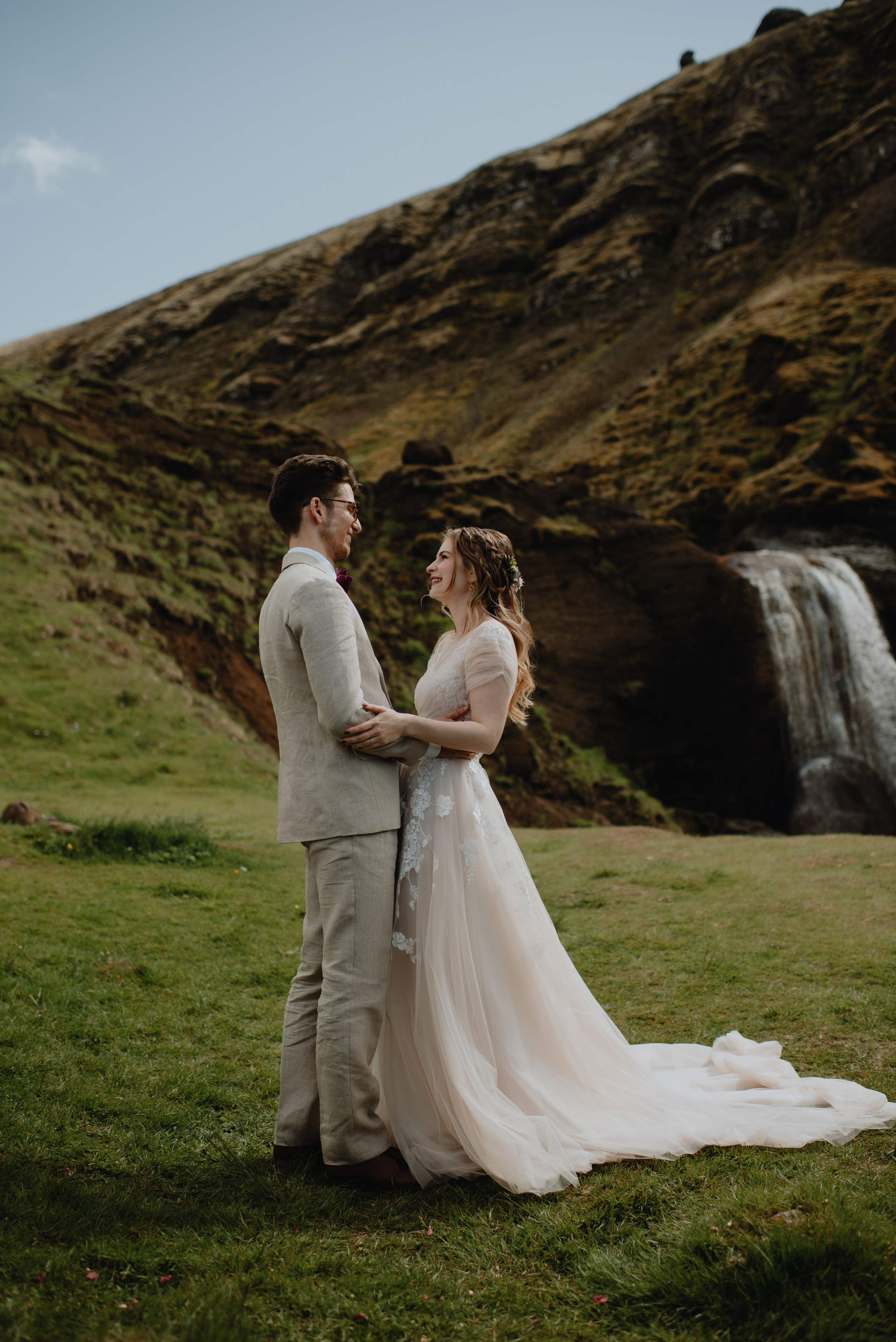 Alina and Grettar. Michalina Dzianach Wedding Photographer Iceland