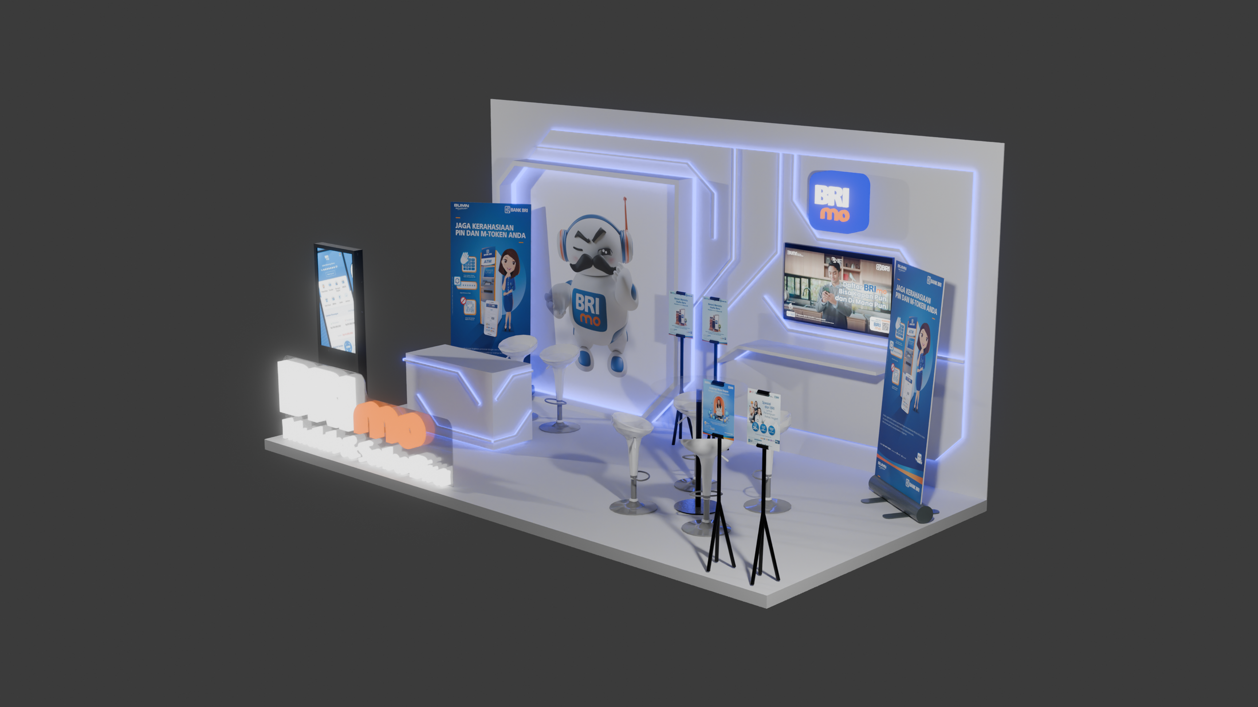 Booth 3D Design. Aro Salaka Event Photography