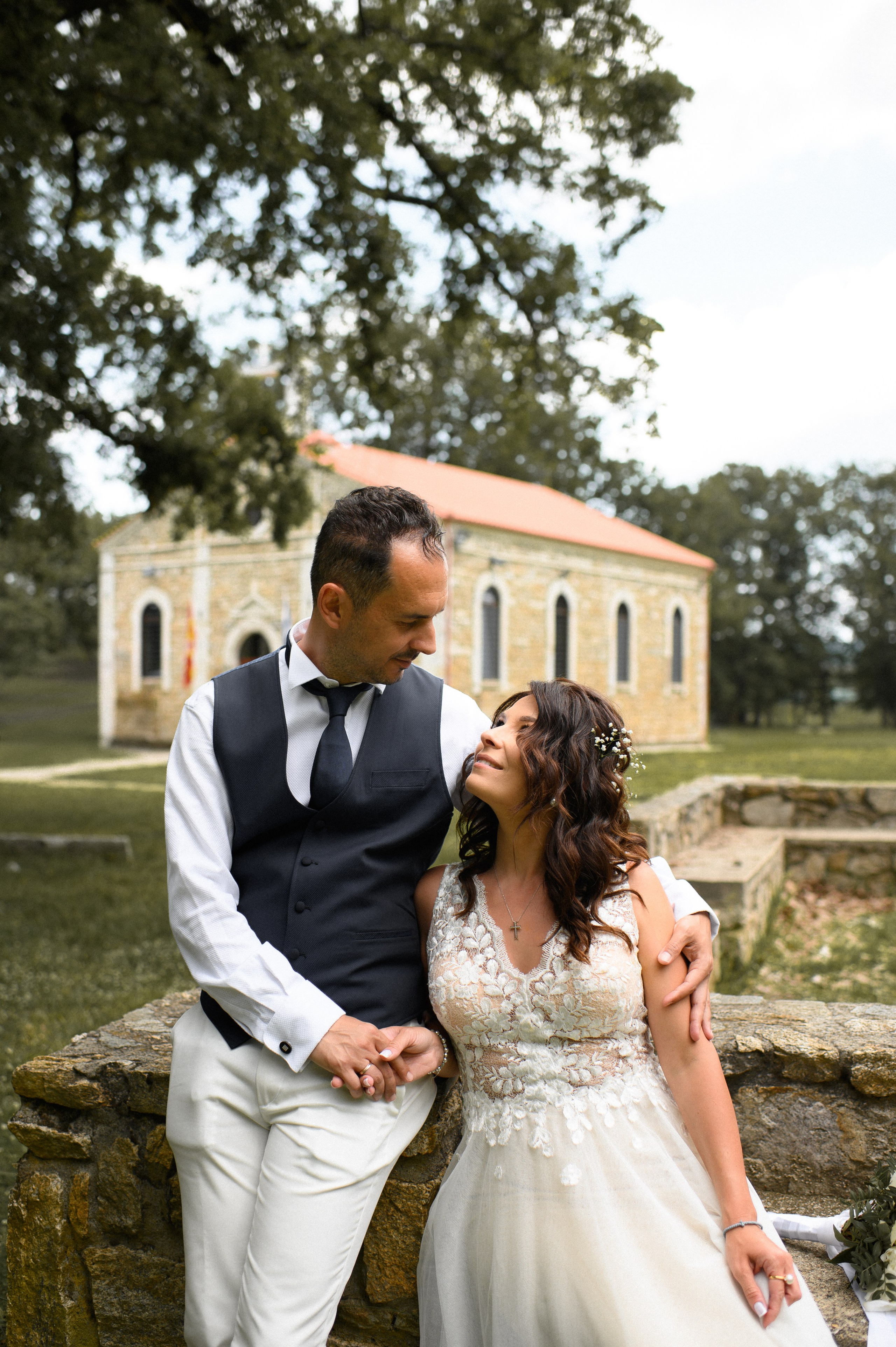Wedding in Arnia Daria and George. Family, children, portrait, and event photography in Thessaloniki
