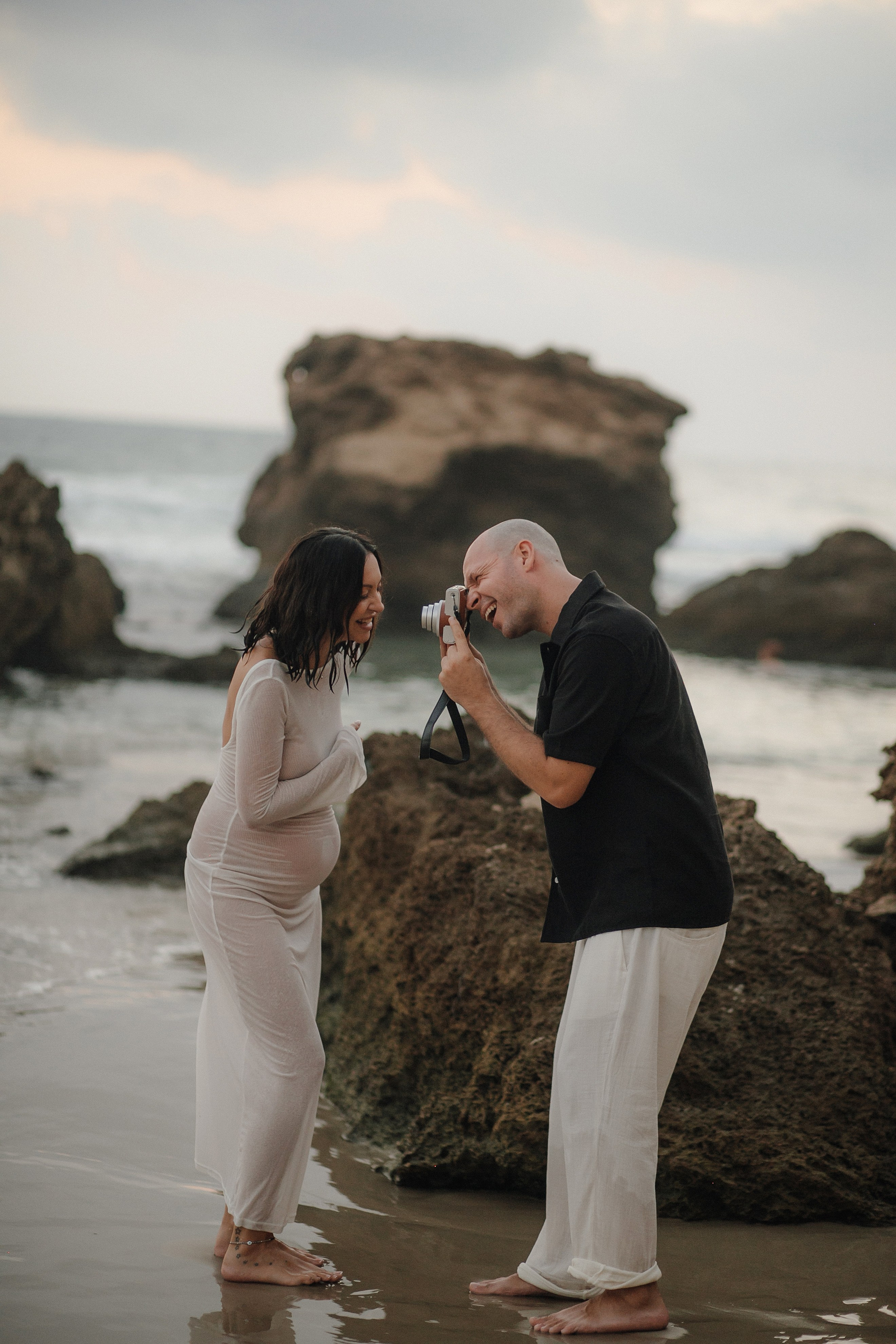 Katya & Fil Givat Olga. Family photographer in Israel