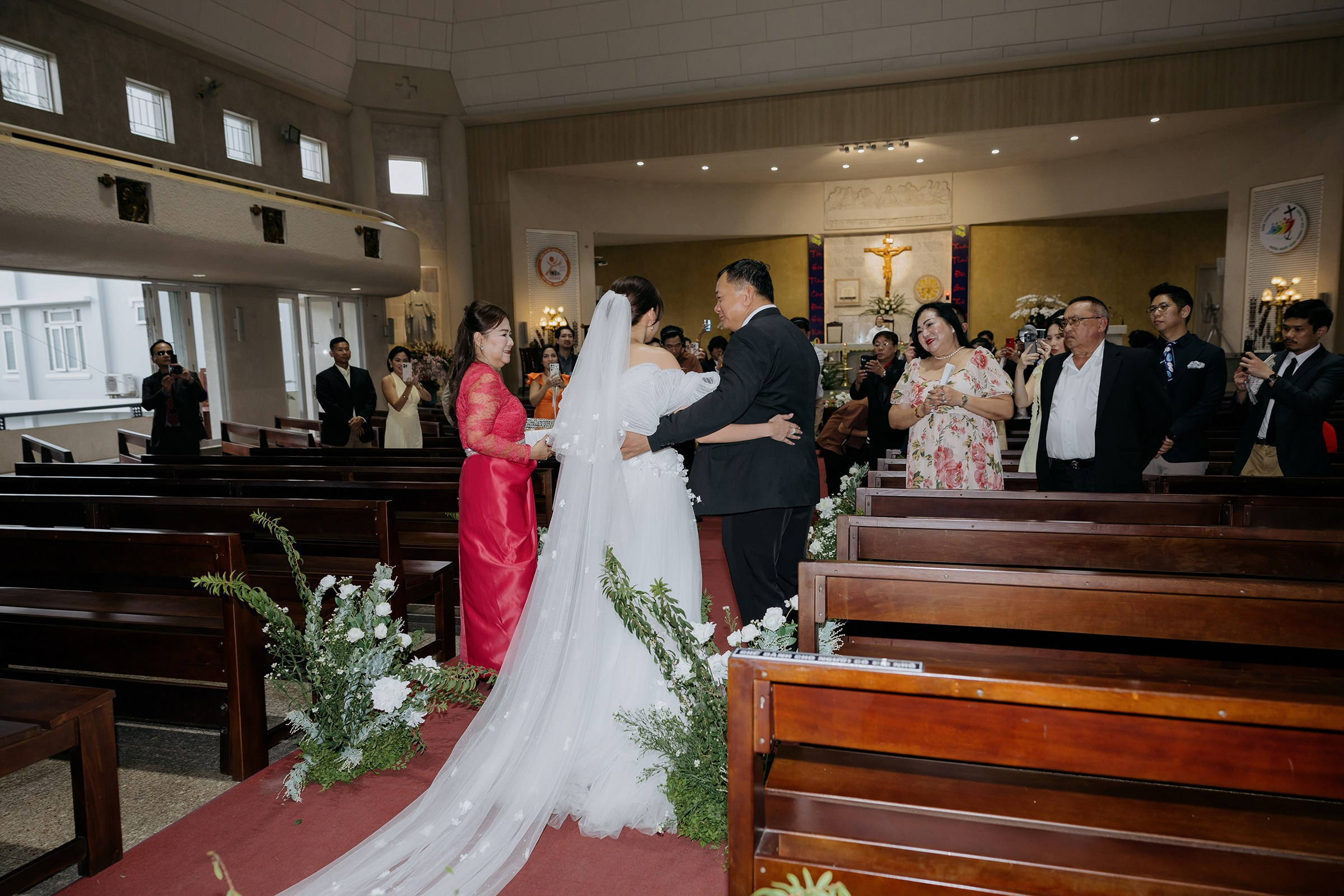 Church Wedding / Nica & Xavier. Nhiếp ảnh gia đám cưới hàng đầu tại Thành Phố Hồ Chí Minh