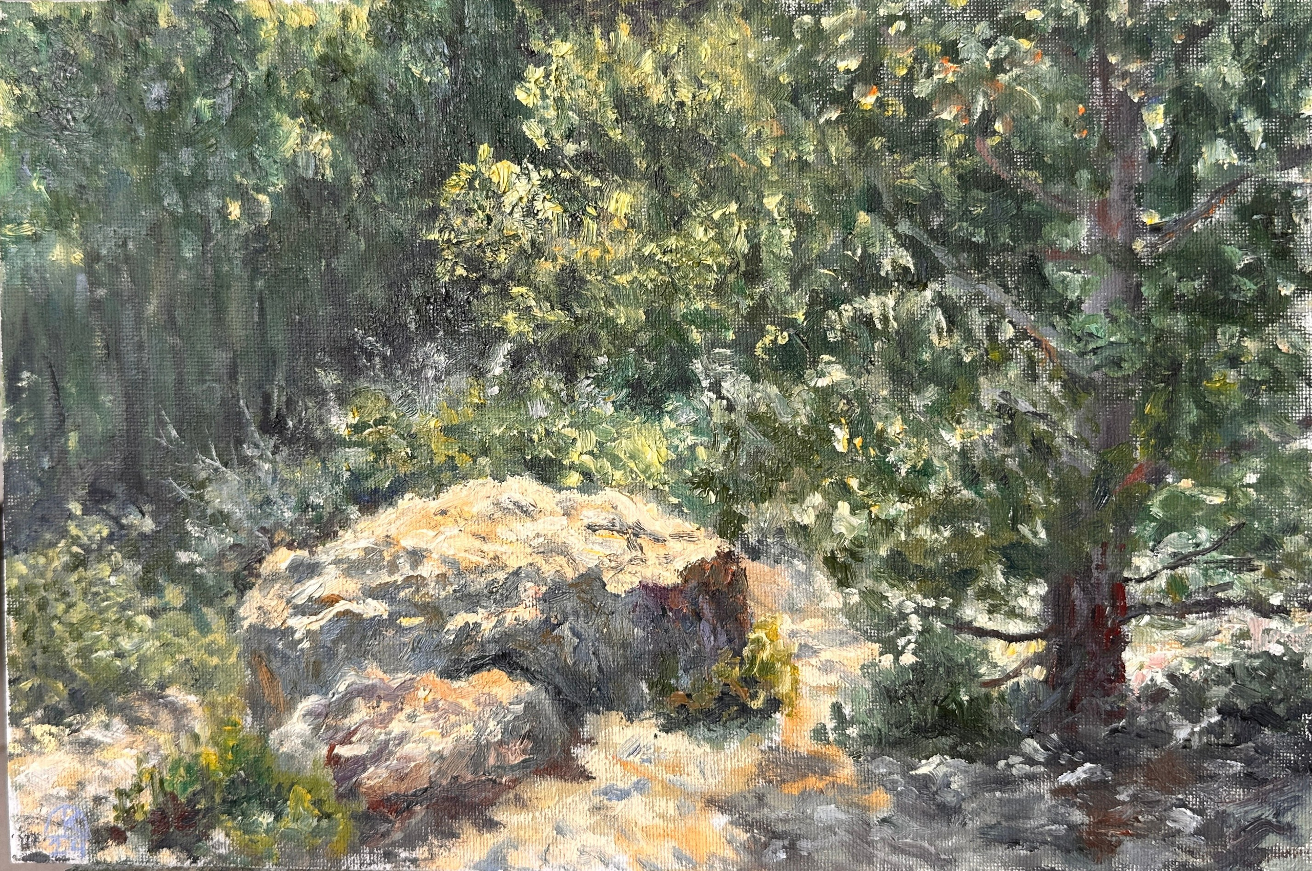 20 X 30, lienzo sobre cartón óleo