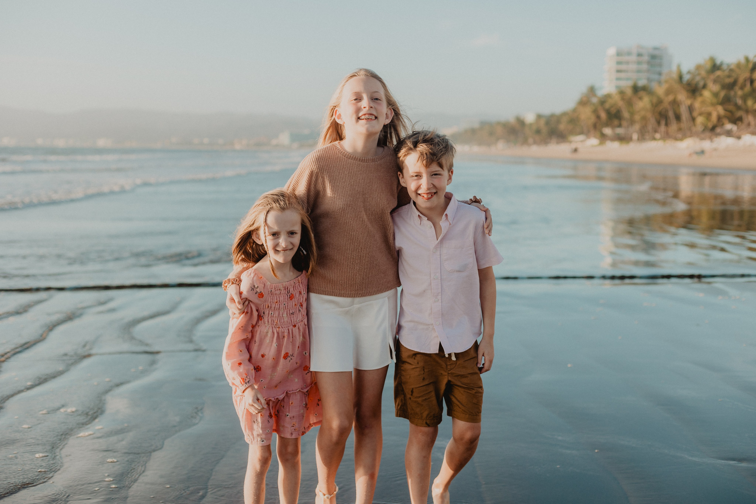 Laughter, Sand, and Sea: A Family Session in Nuevo Vallarta