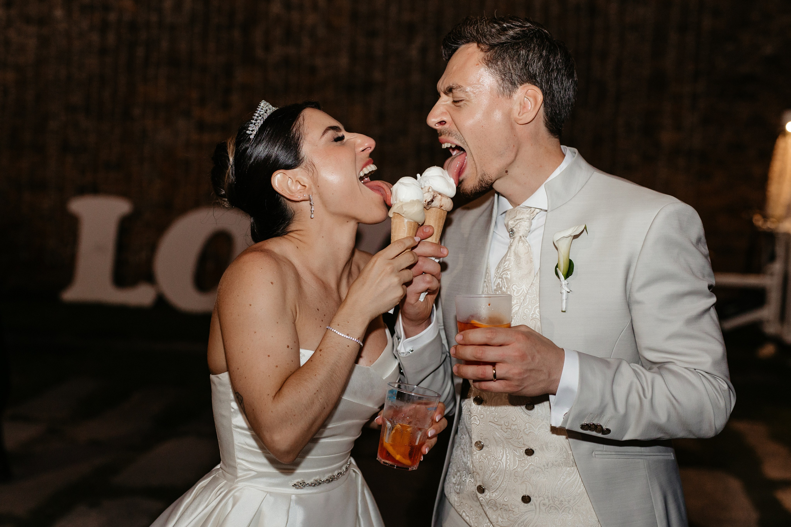 Enrico & Gislaine, Location: Castel Bevilacqua