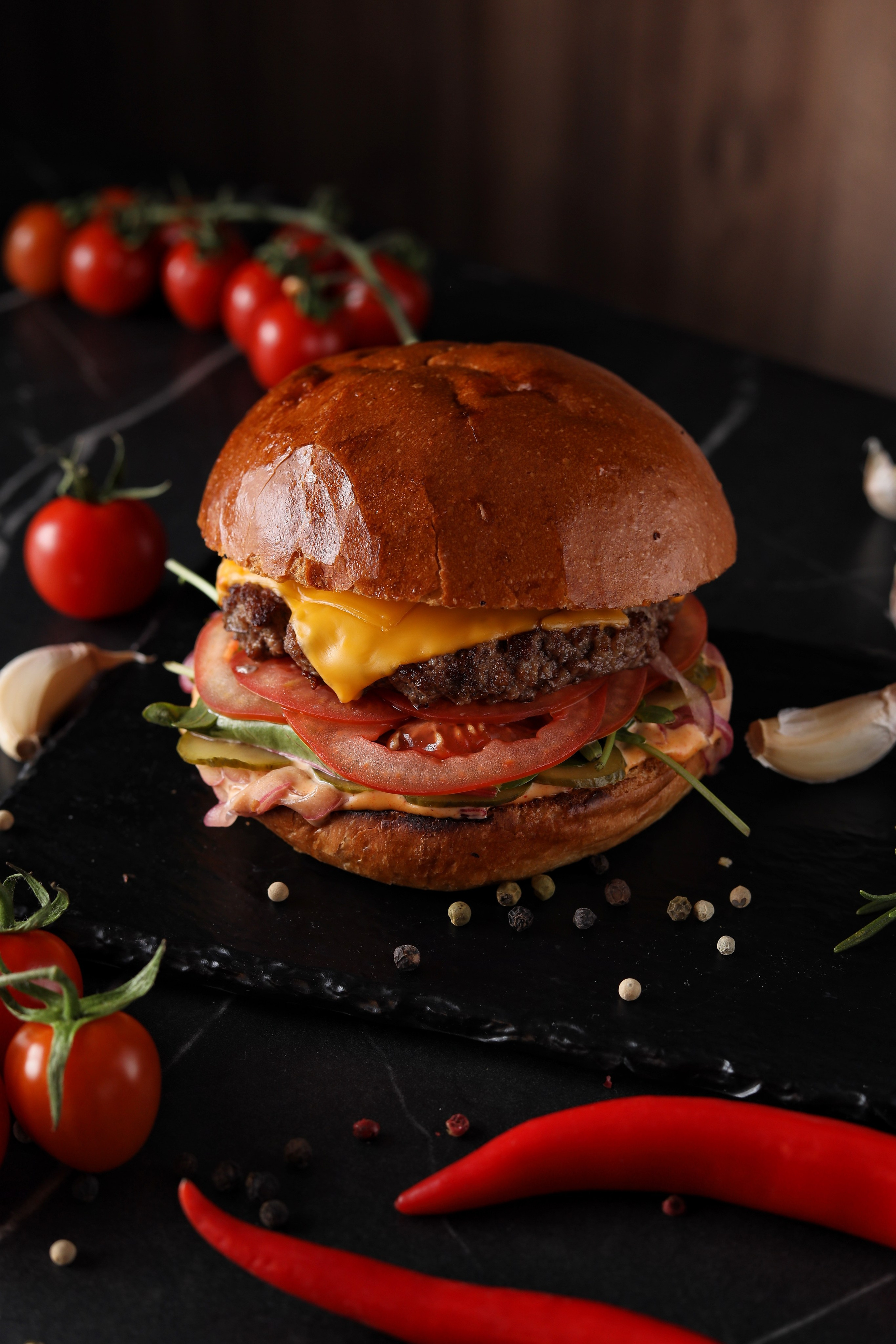 Burger menu. Captured by Hallovud