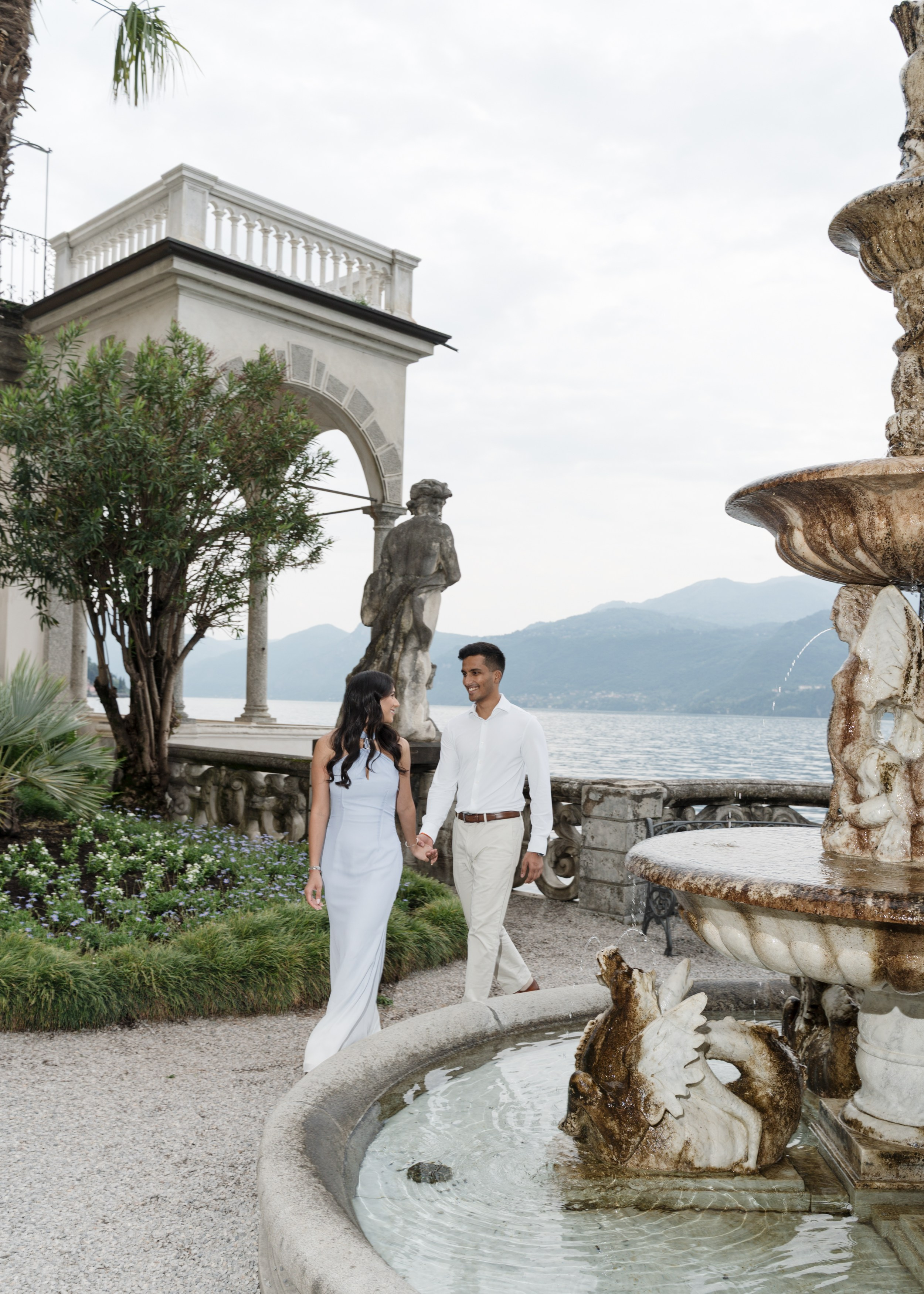 Villa Monastero Secret Proposal. Proposal Photographer in Lake Como