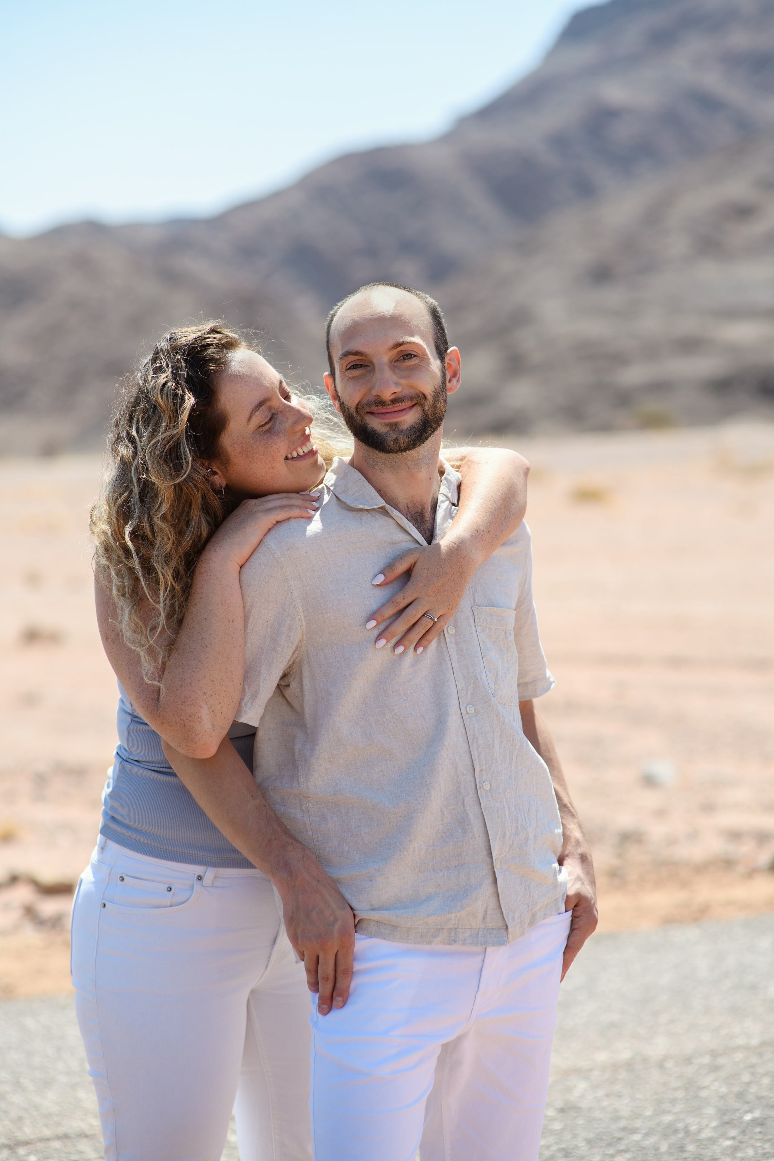 “She Said YES” in a Timna park for Lotan & Zohar. Family children pregnancy love stories photographer in Eilat Israel Olga Amchislavsky