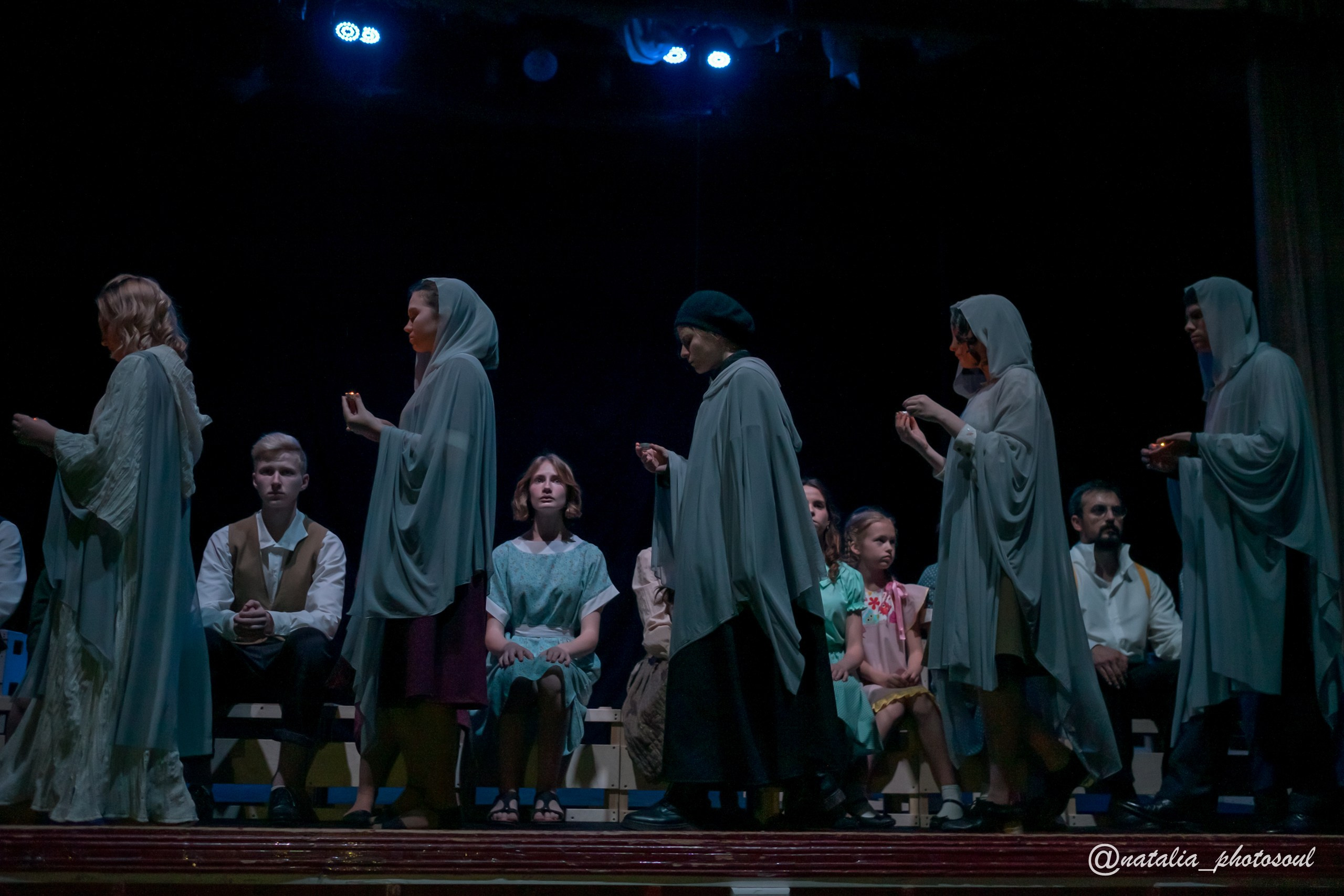 Performance “Our Town” School and Theater “Artist”. Photographer in Seoul Dobrokvashina Natalya