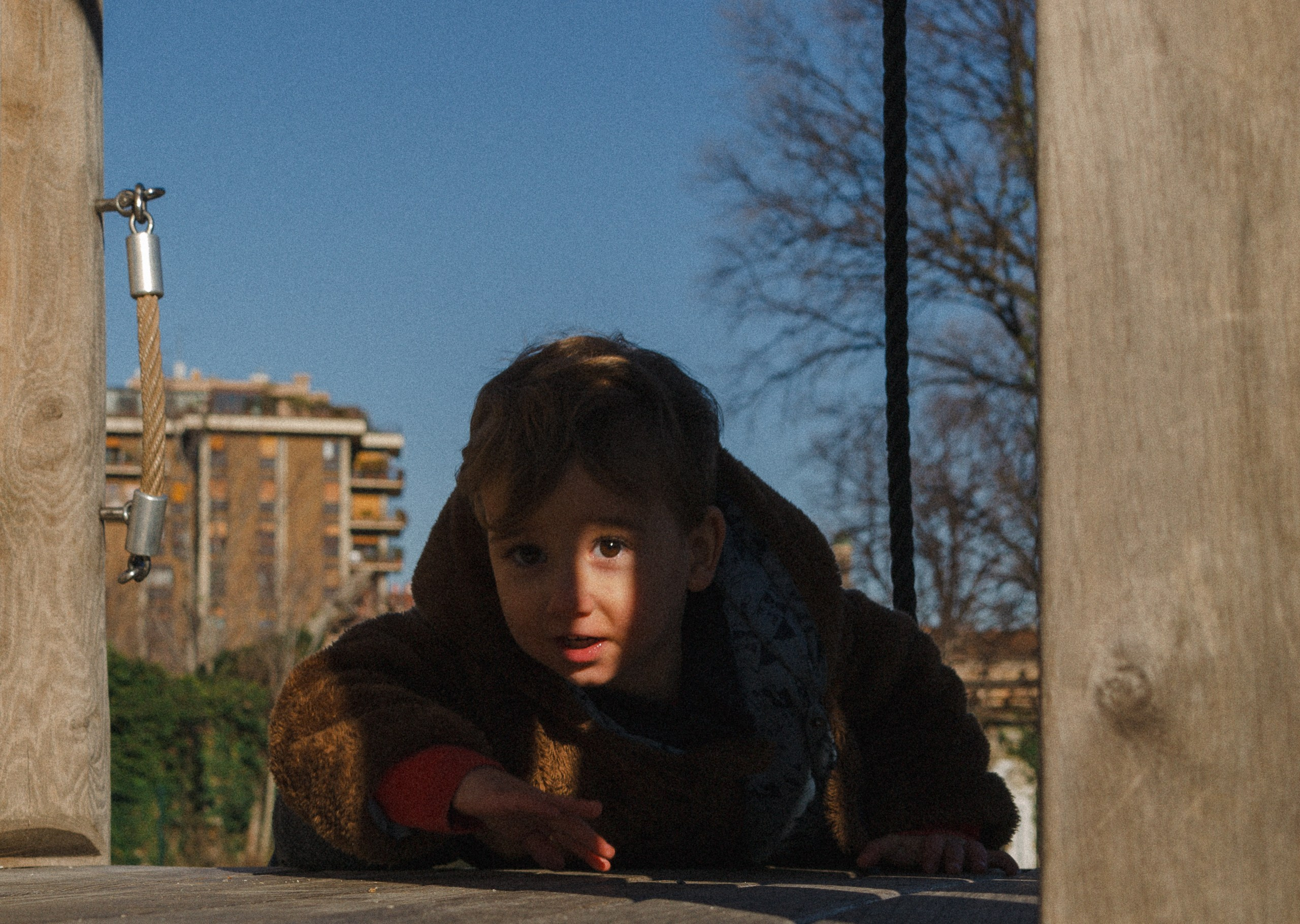 January in park. Анастасия Бучинская фотограф в Милане