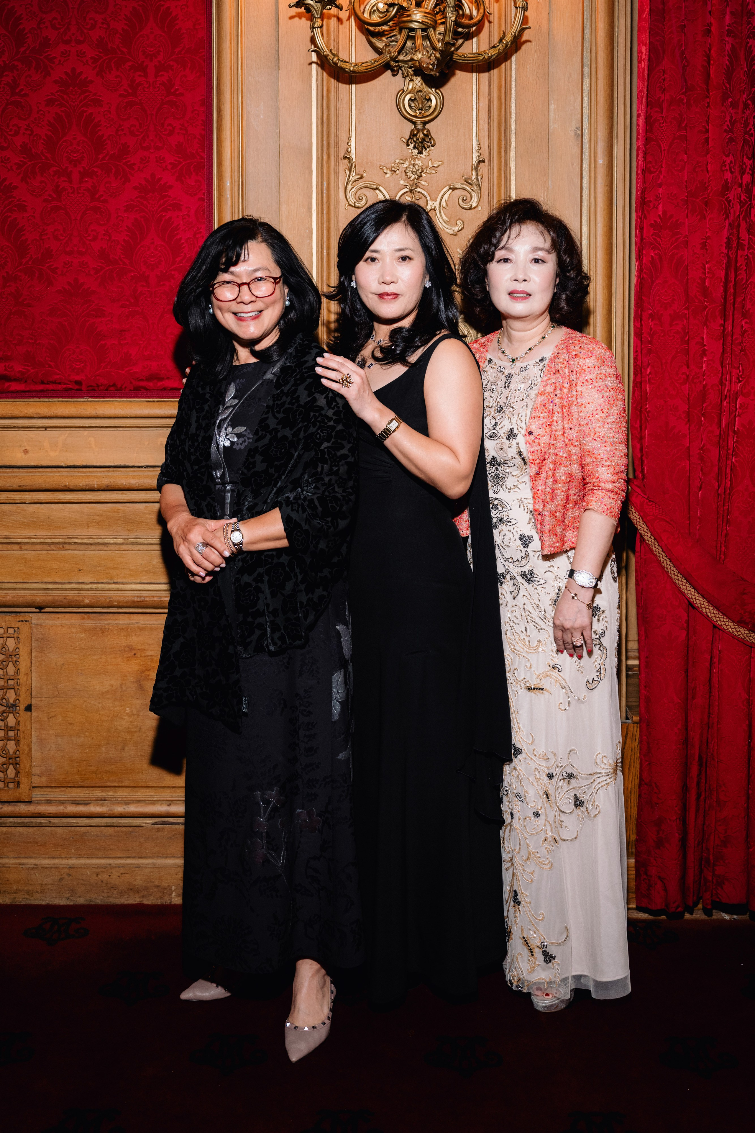 three women posing for a photo