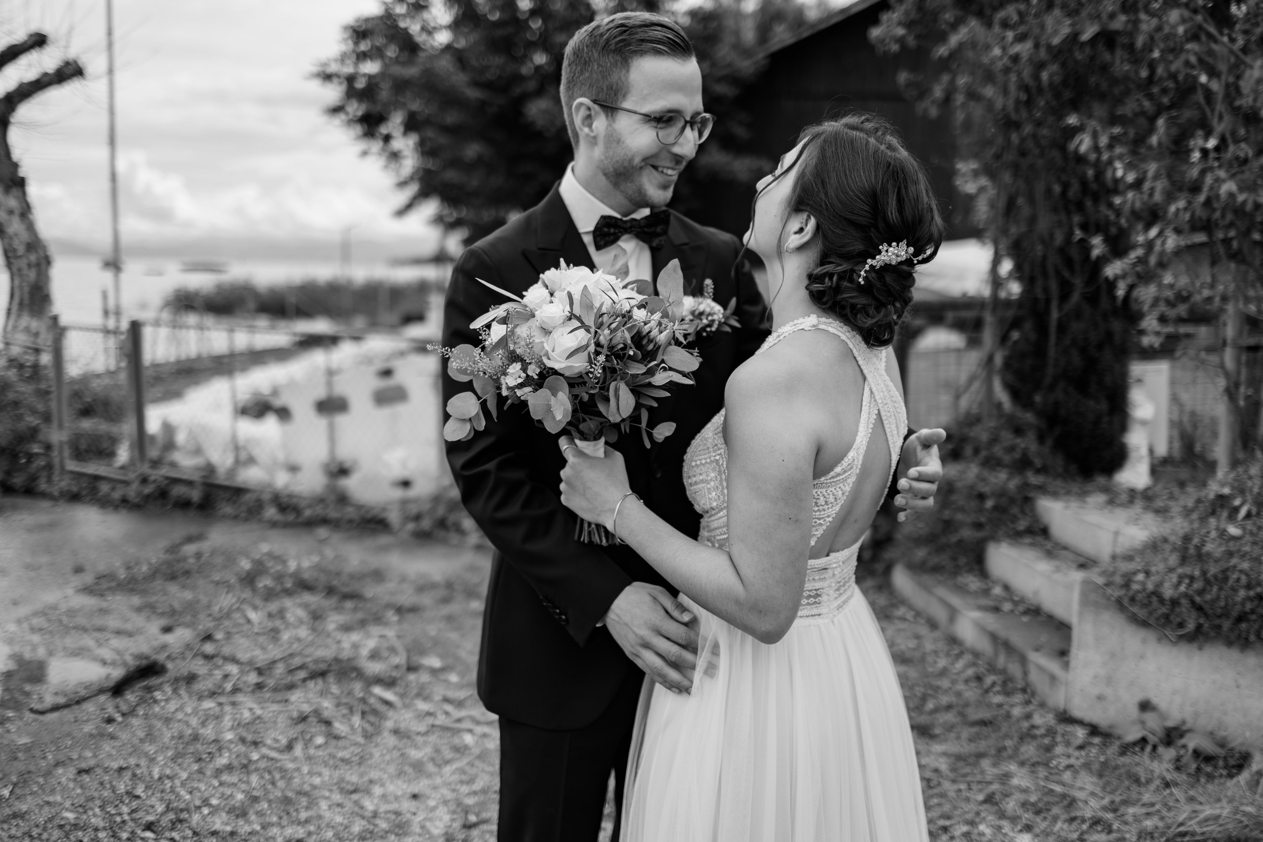 Ganztagesreportage Hochzeit Kesswil am Bodensee, Seegasthof Schiff. Hochzeitsfotografie Schweiz