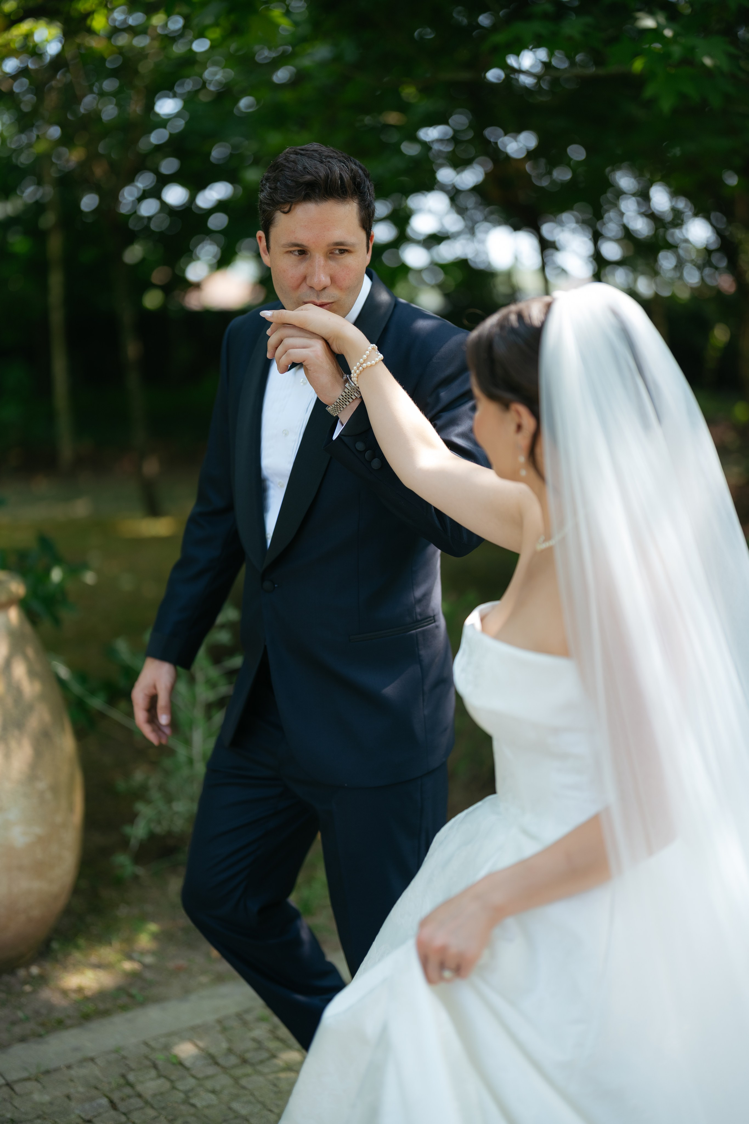 André and Gabrielle | A Timeless Garden Wedding at the Aqueduct