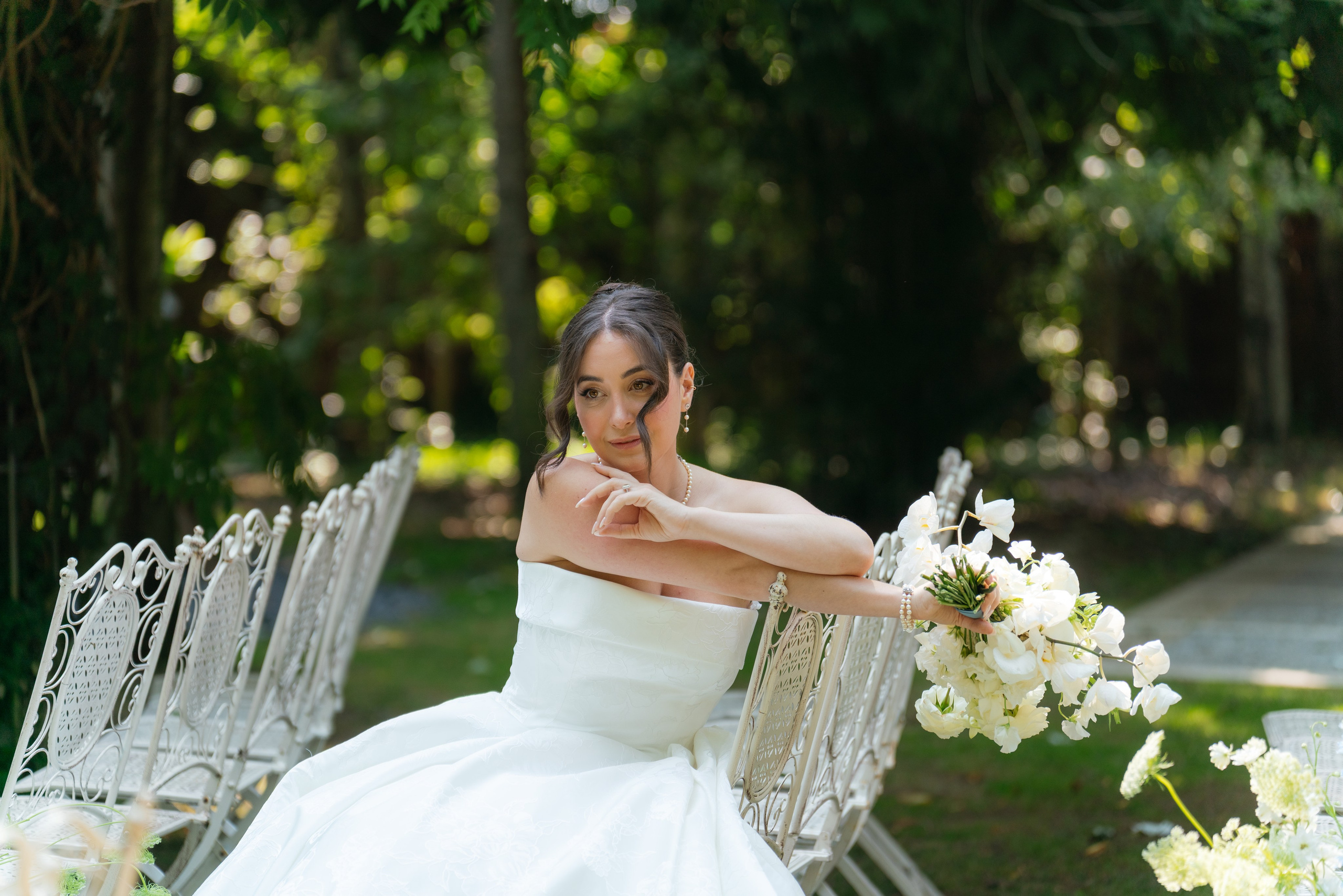 André and Gabrielle | A Timeless Garden Wedding at the Aqueduct