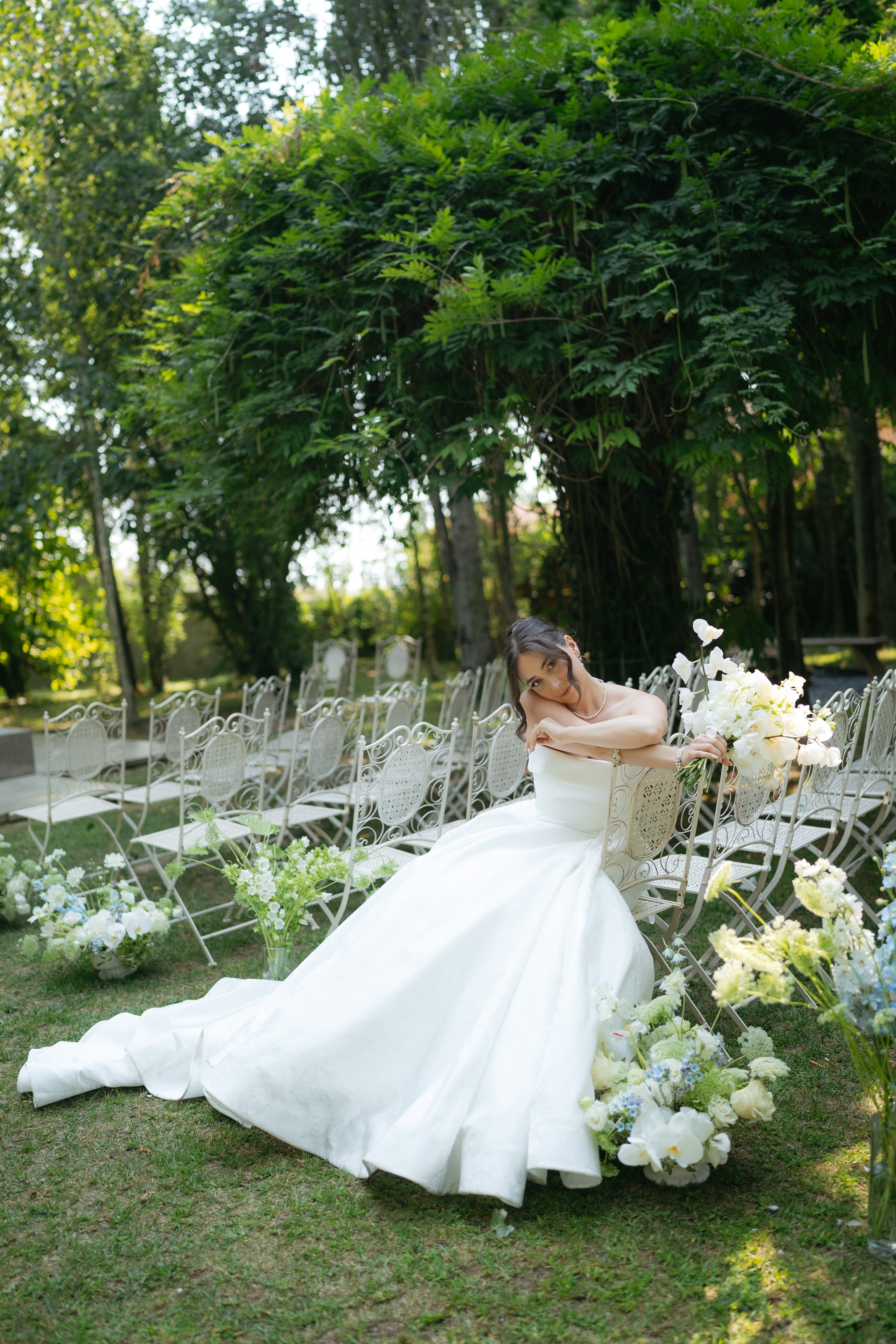 André and Gabrielle | A Timeless Garden Wedding at the Aqueduct