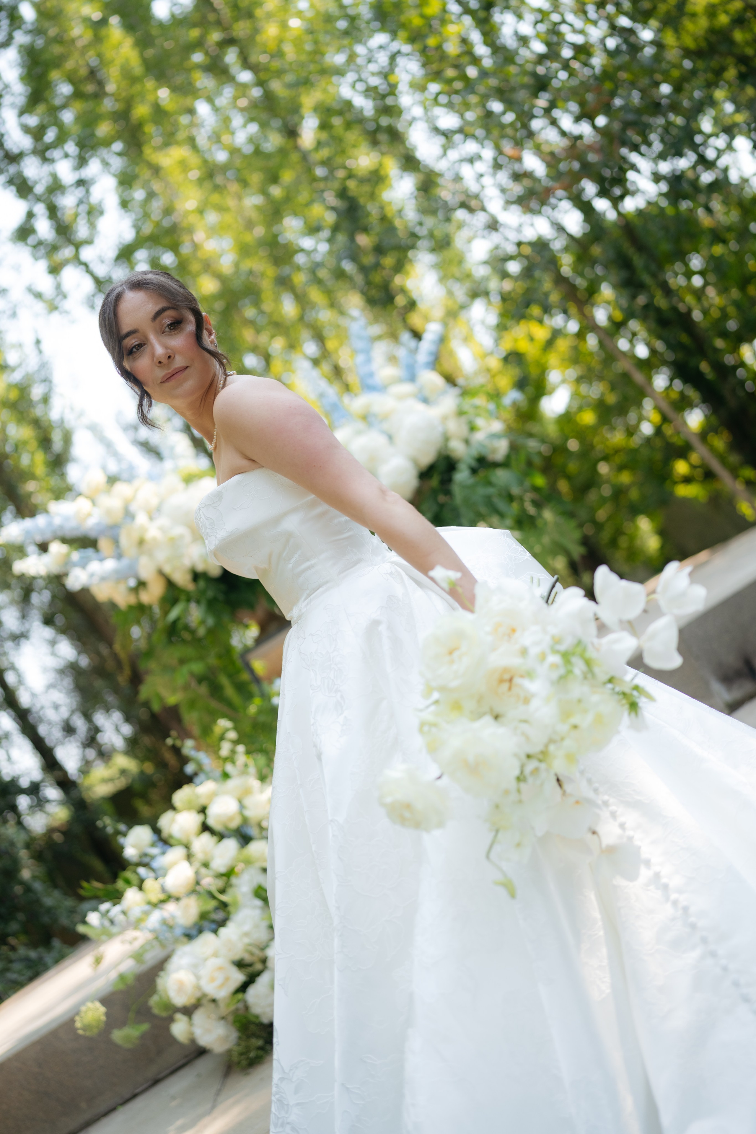 André and Gabrielle | A Timeless Garden Wedding at the Aqueduct