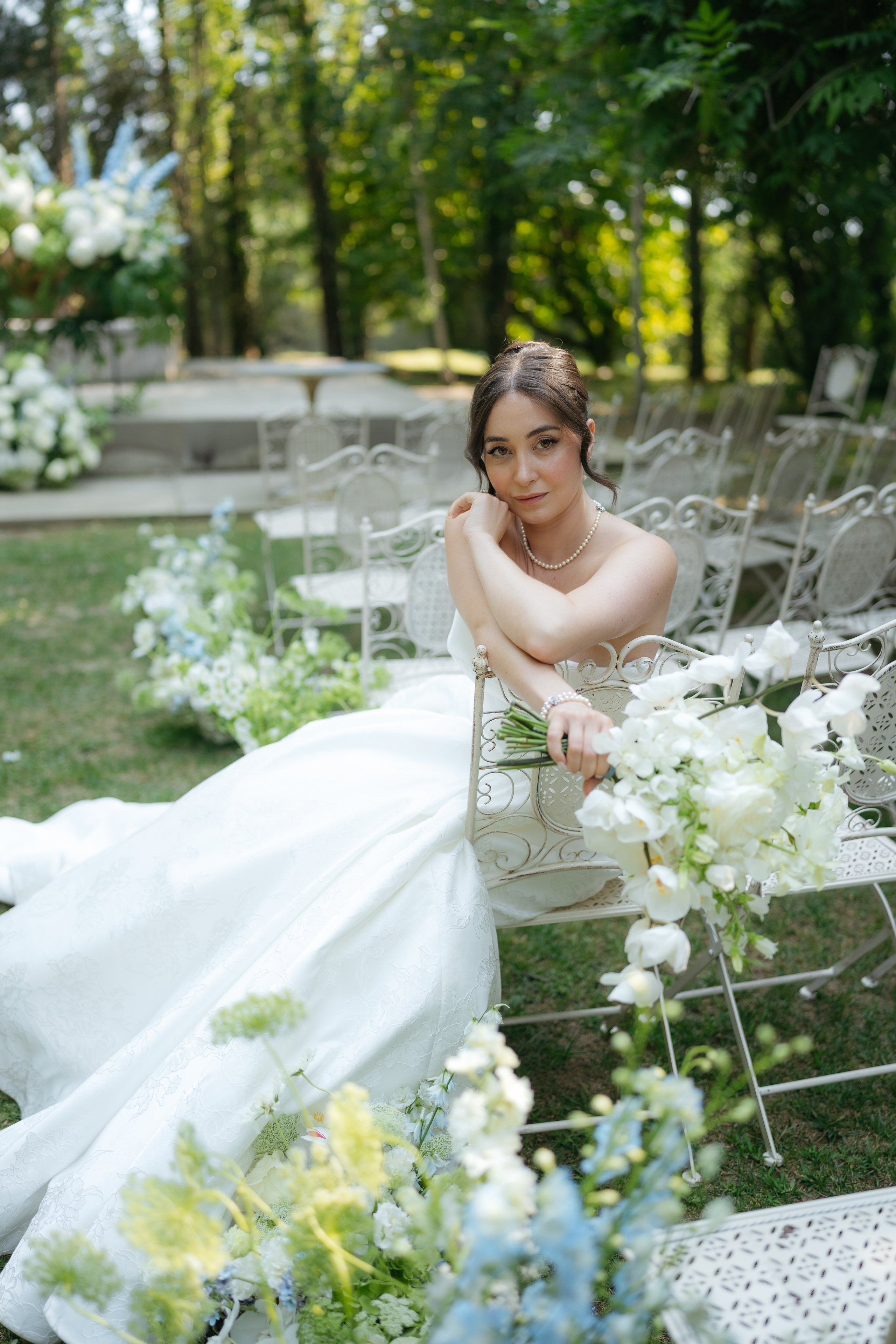 André and Gabrielle | A Timeless Garden Wedding at the Aqueduct