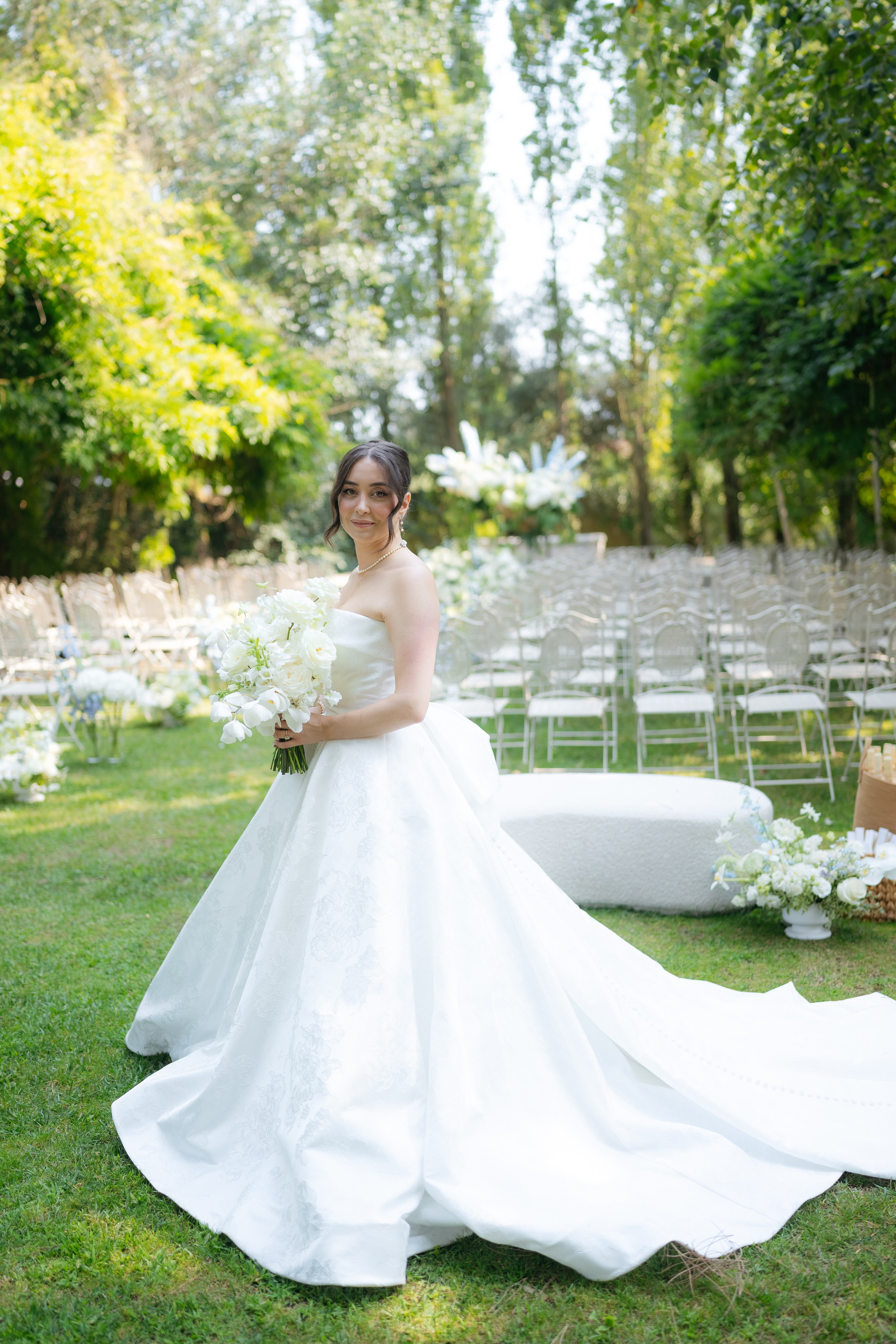 André and Gabrielle | A Timeless Garden Wedding at the Aqueduct