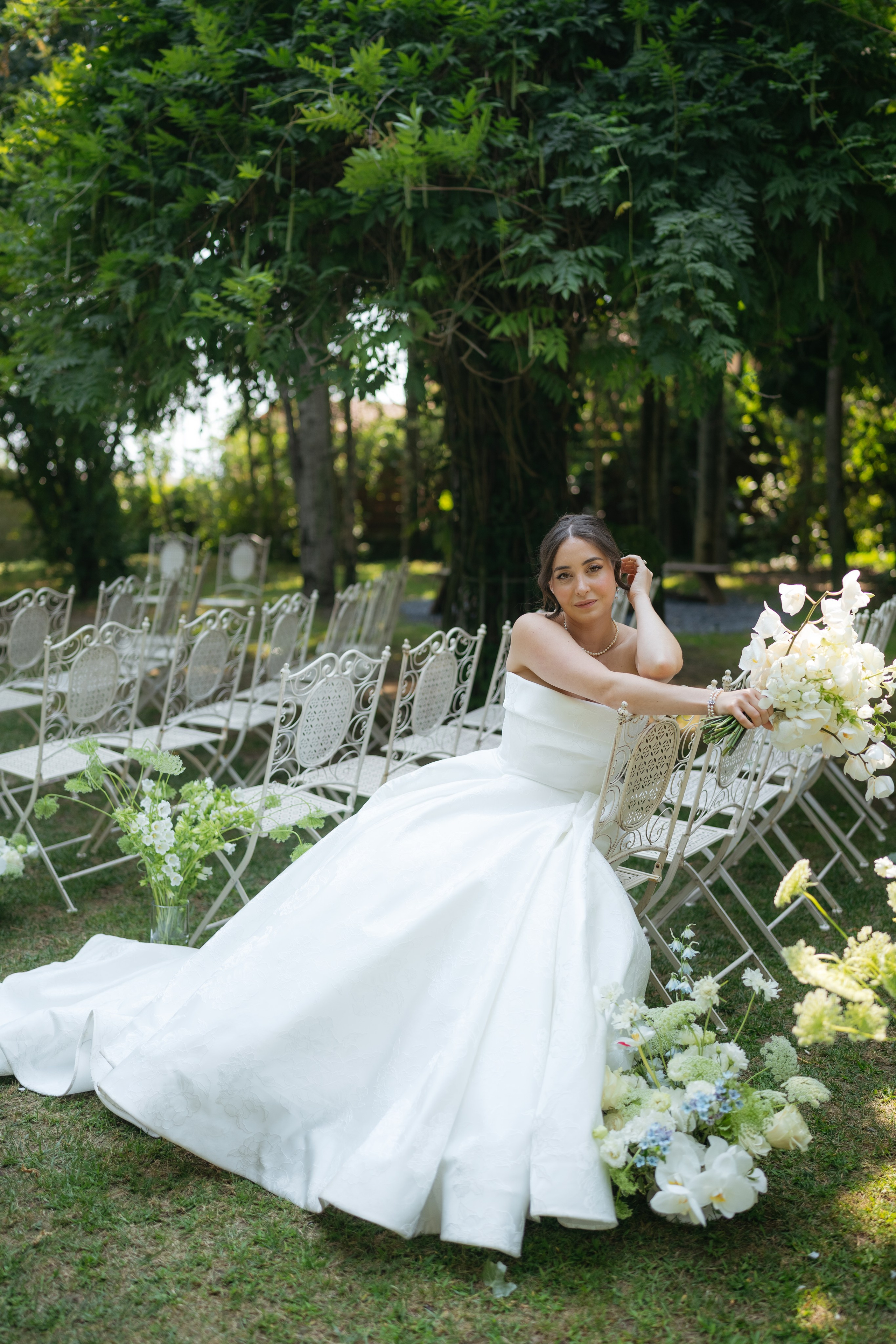 André and Gabrielle | A Timeless Garden Wedding at the Aqueduct
