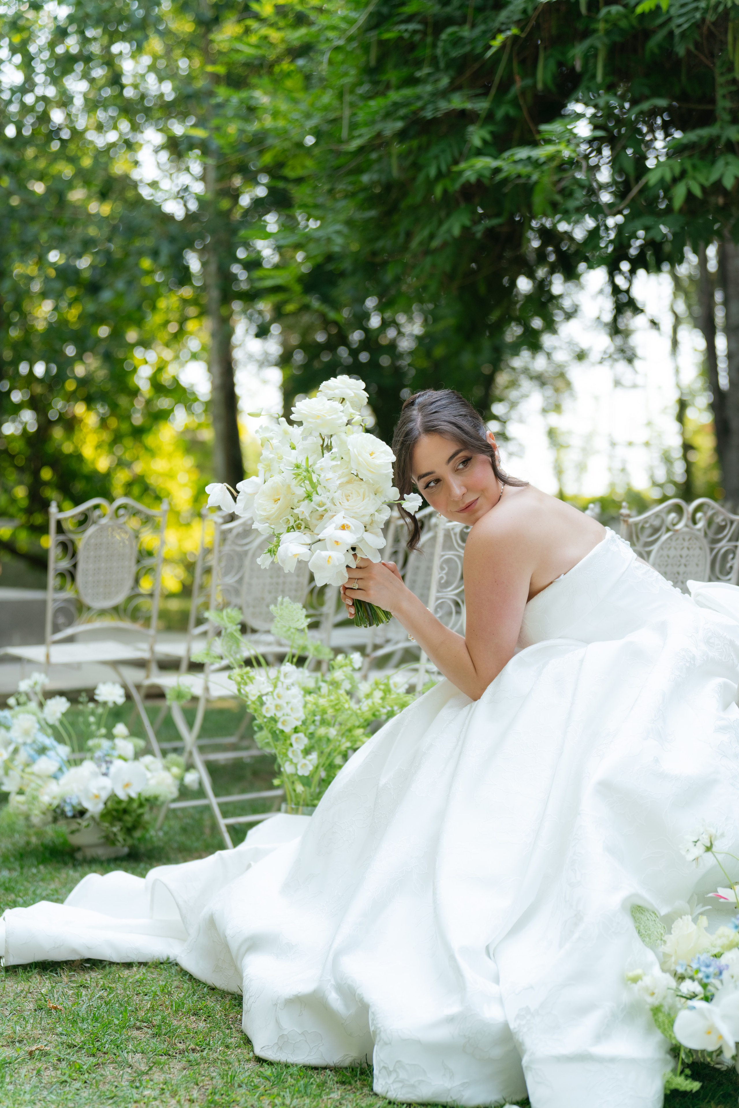 André and Gabrielle | A Timeless Garden Wedding at the Aqueduct