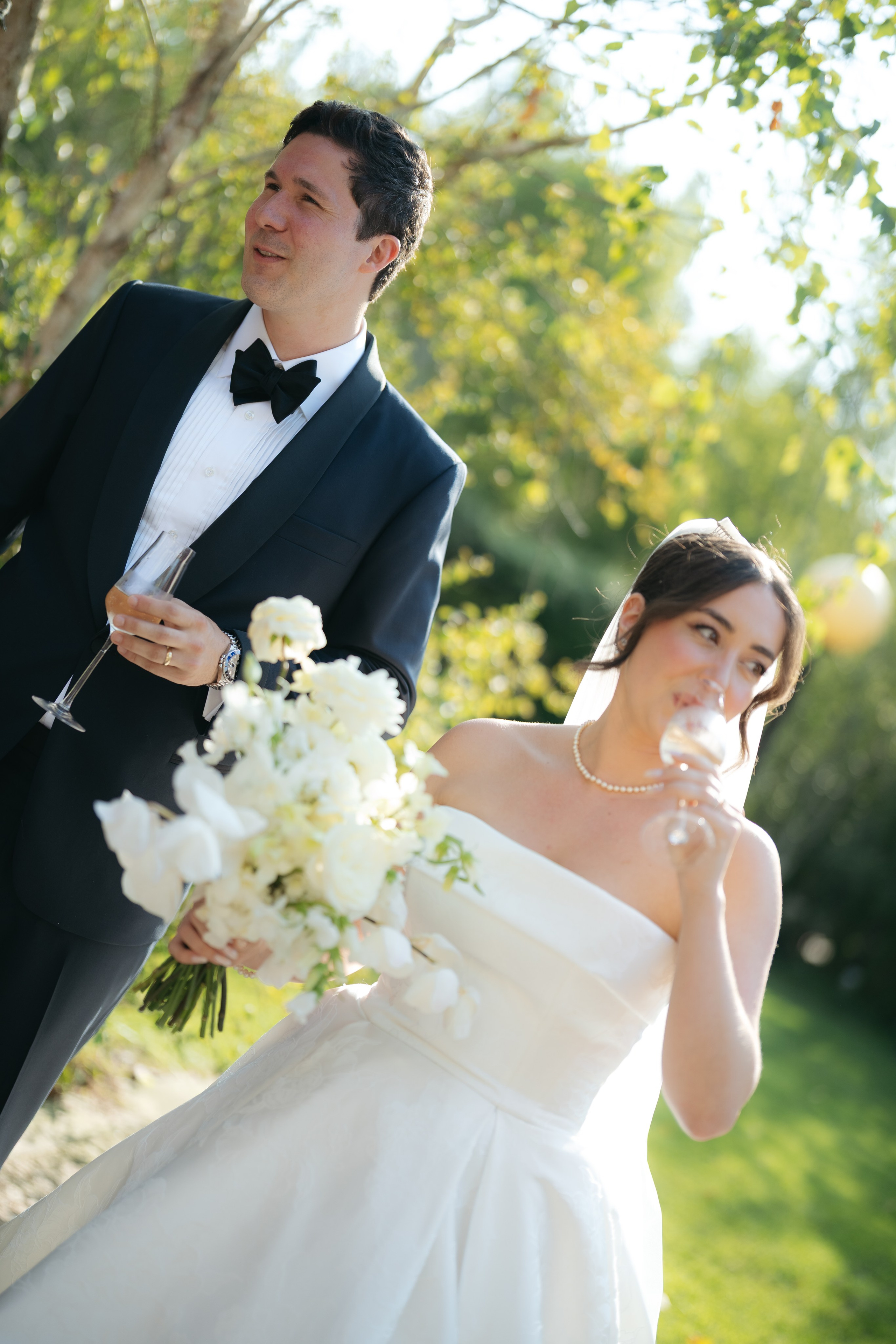 André and Gabrielle | A Timeless Garden Wedding at the Aqueduct