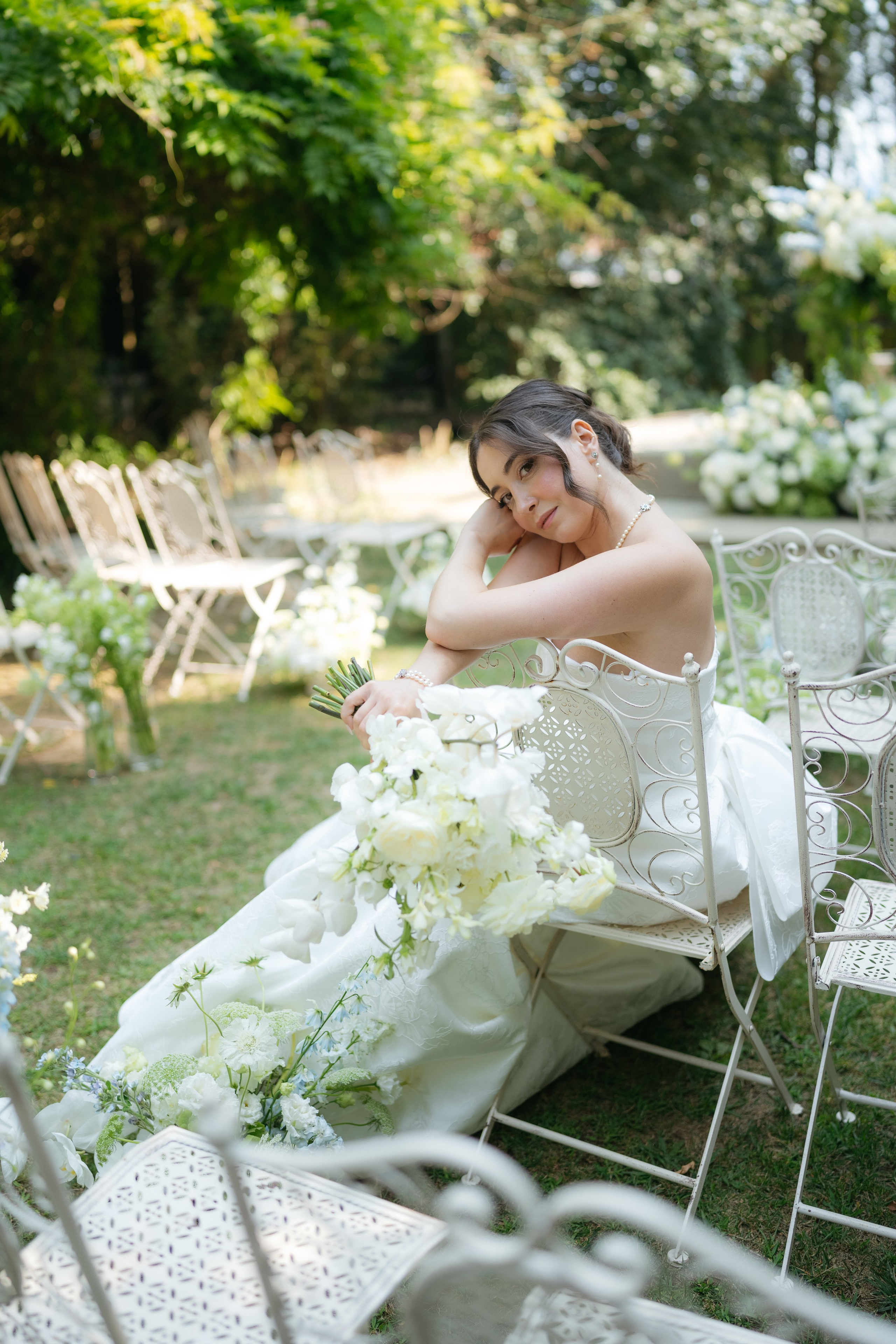 André and Gabrielle | A Timeless Garden Wedding at the Aqueduct