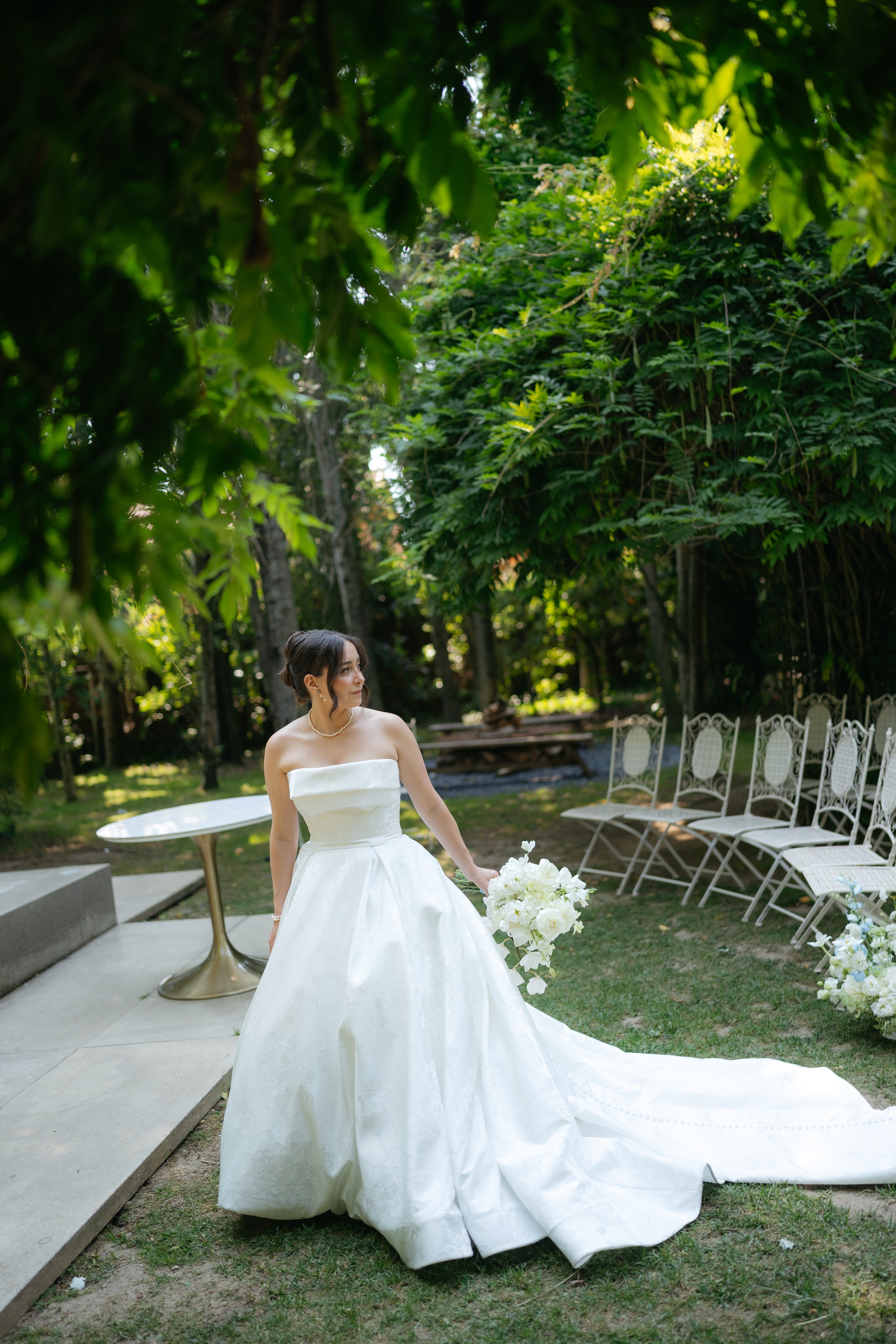 André and Gabrielle | A Timeless Garden Wedding at the Aqueduct